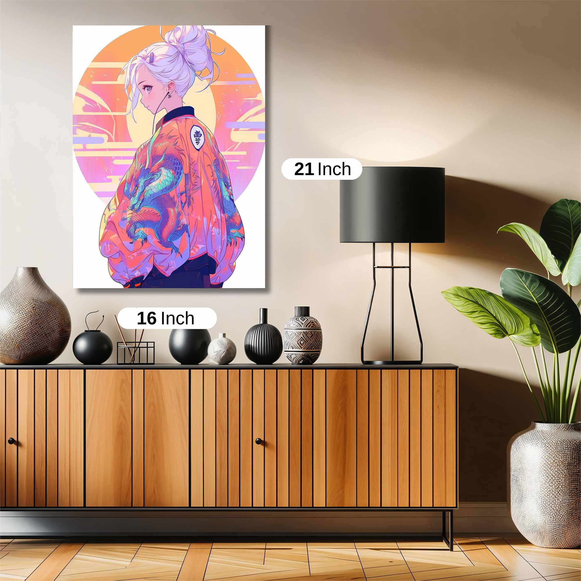 Sunset Serenity Safe Wall Magnetic / M