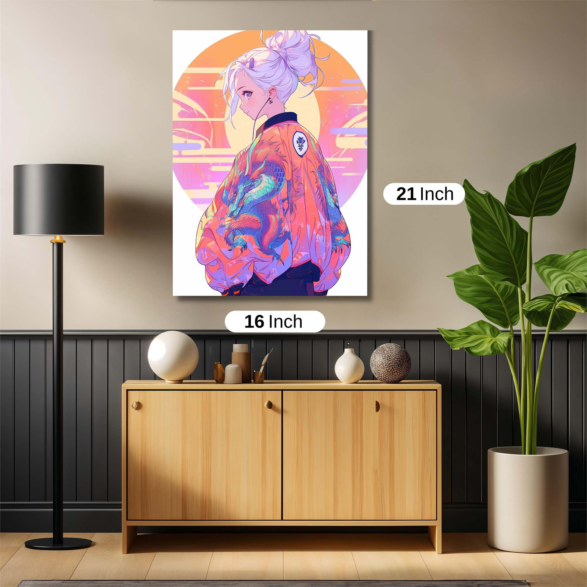 Sunset Serenity Safe Wall Magnetic / M