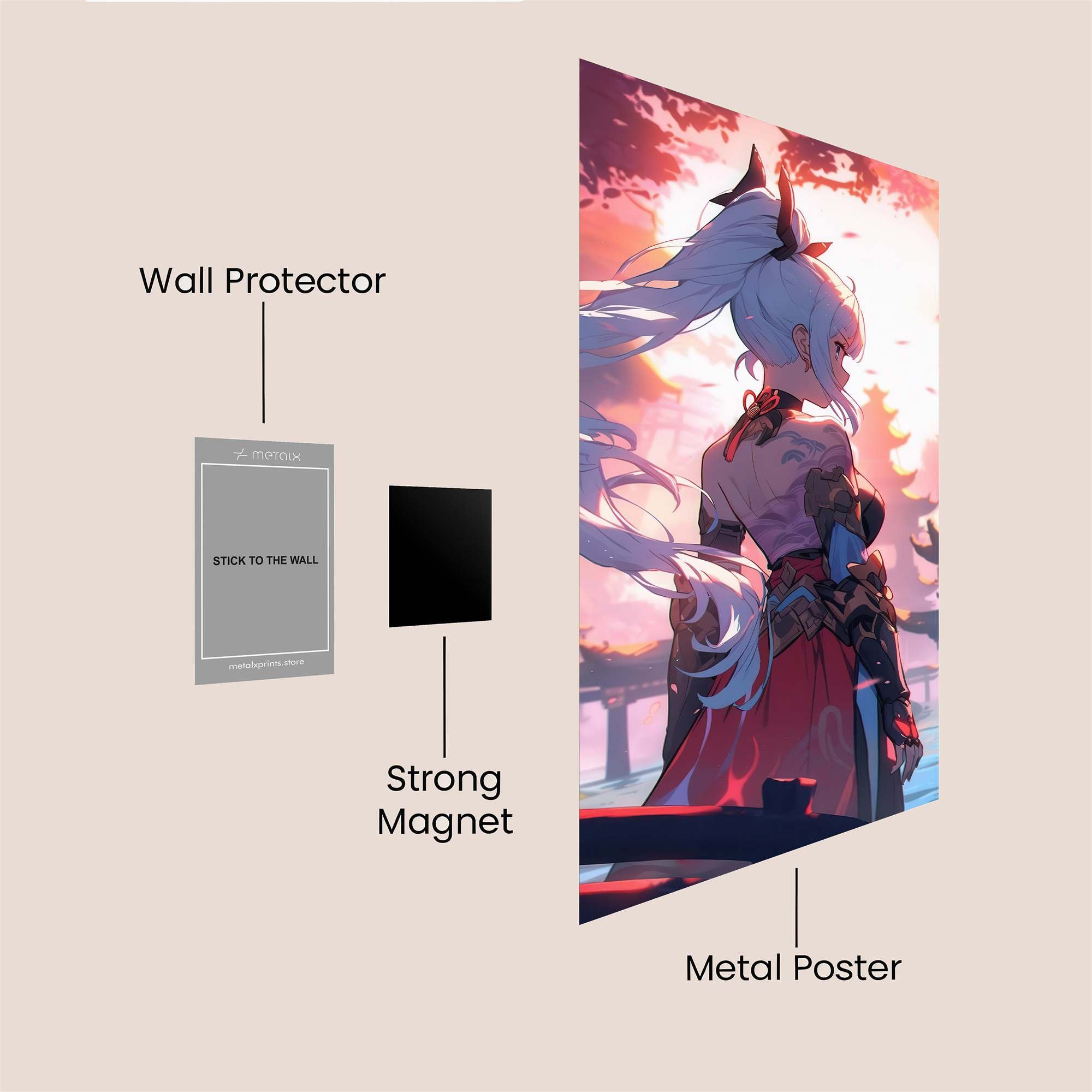 Genshin Serenity Safe Wall Magnetic / M