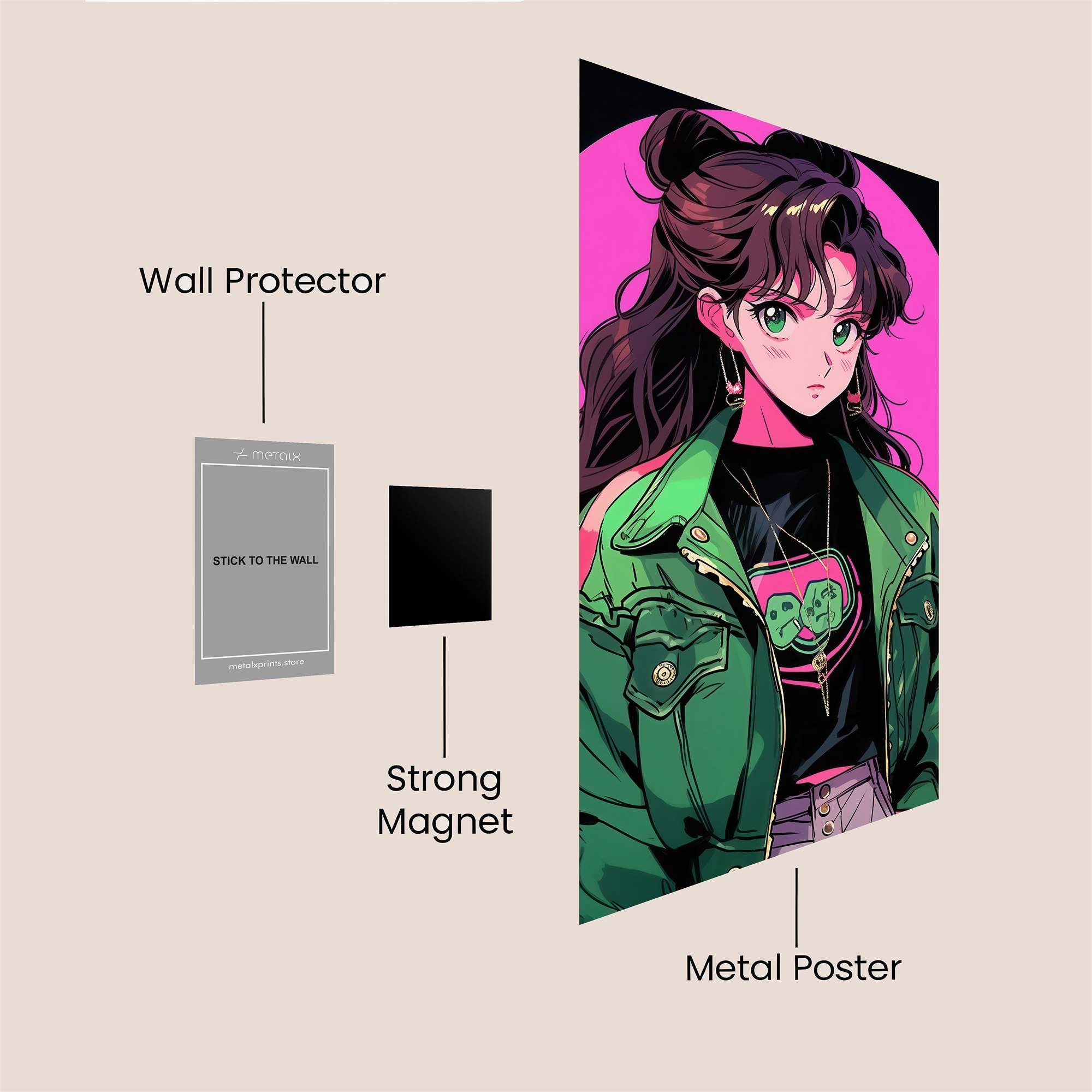 Rei Radiant Safe Wall Magnetic / M