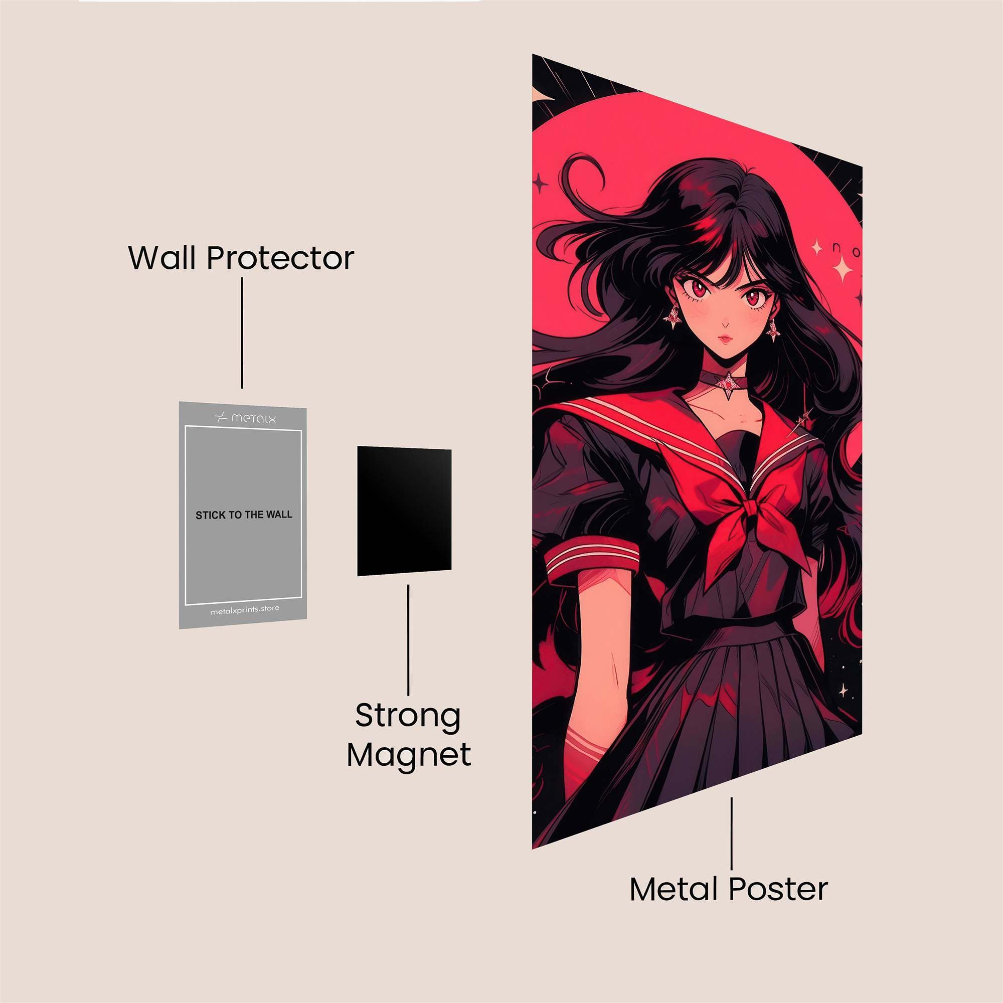 Lunar Enigma Safe Wall Magnetic / M