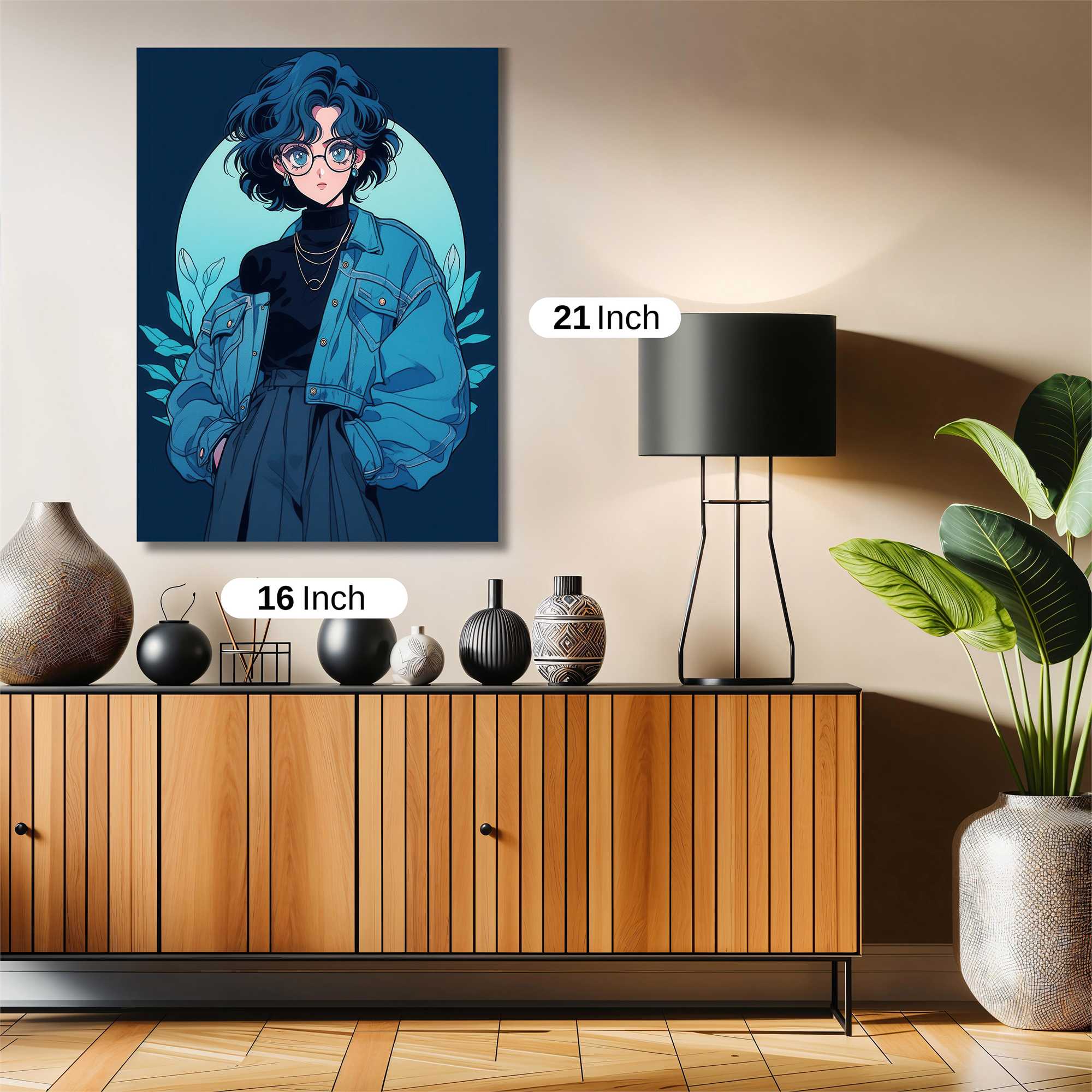 Navy Dreamer Safe Wall Magnetic / M