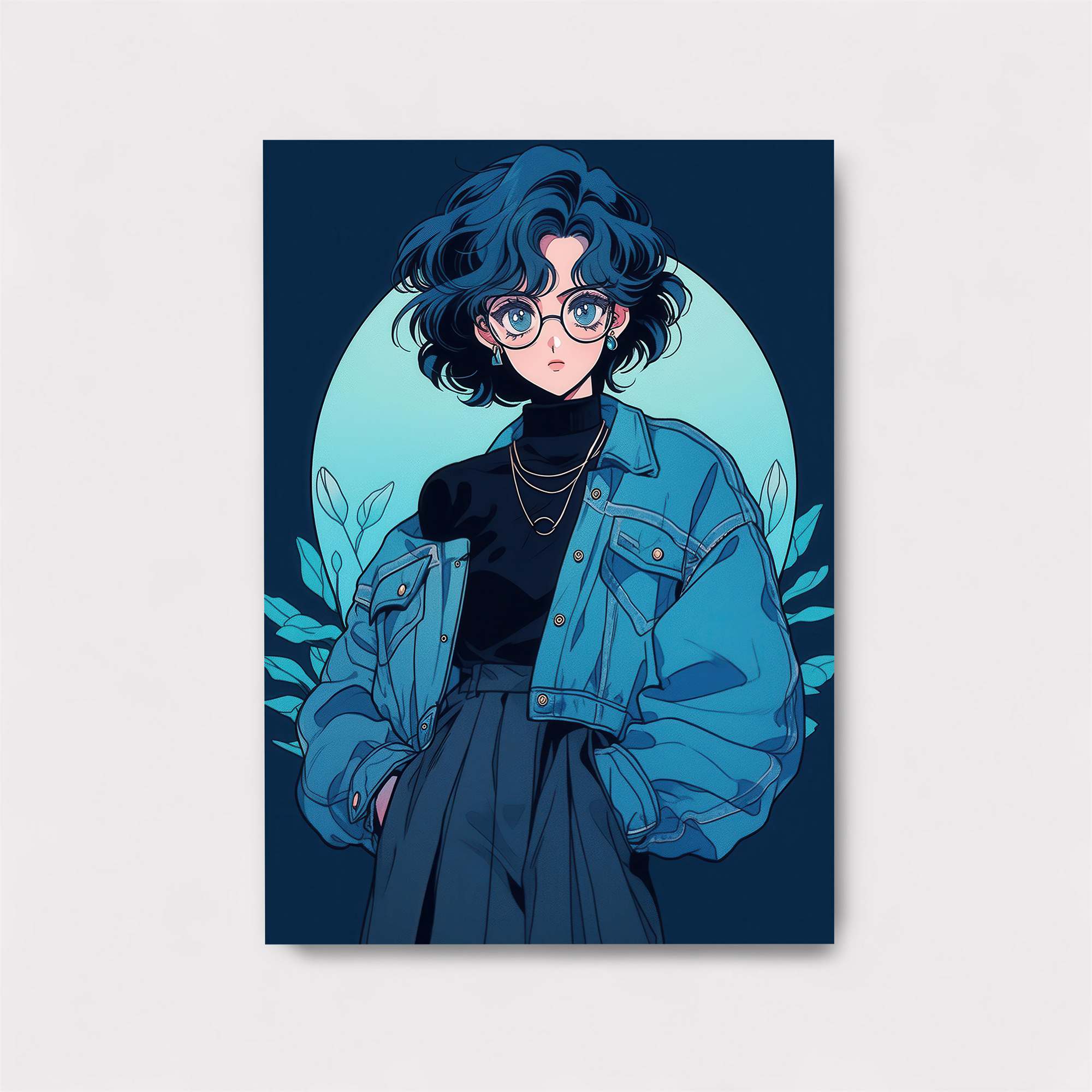 Navy Dreamer Safe Wall Magnetic / M