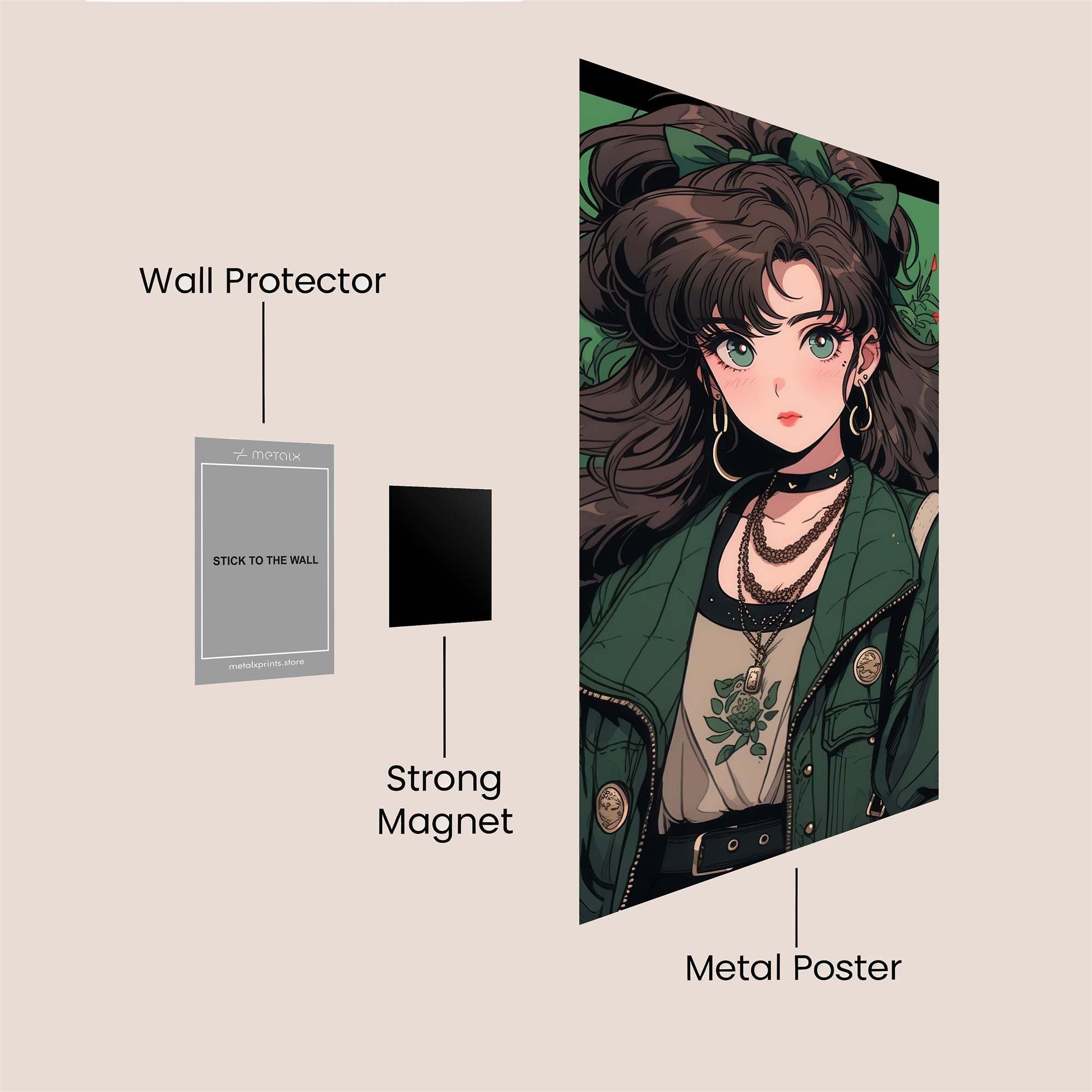 Rebecca Enigmatic Safe Wall Magnetic / M