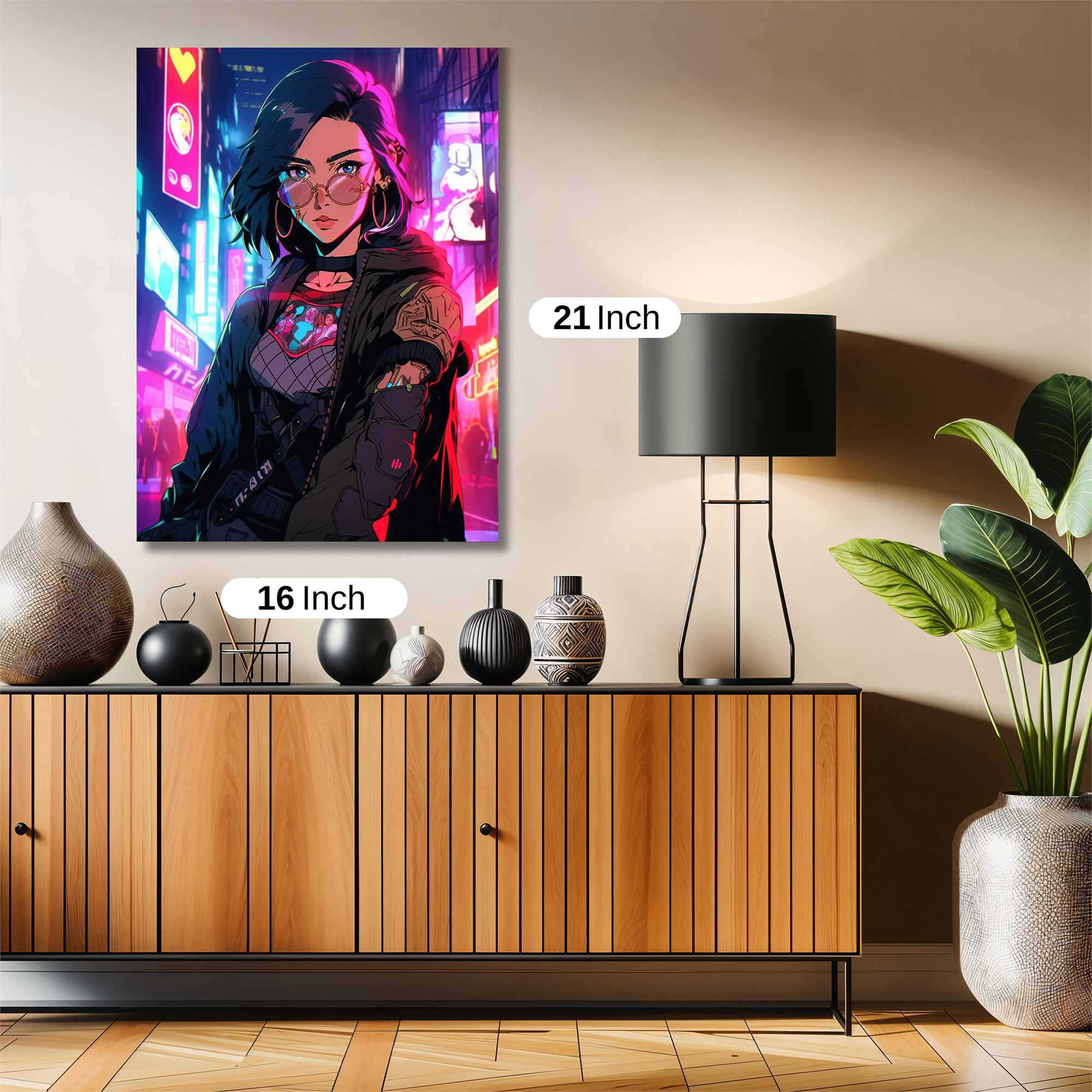 Neon Rebel Safe Wall Magnetic / M