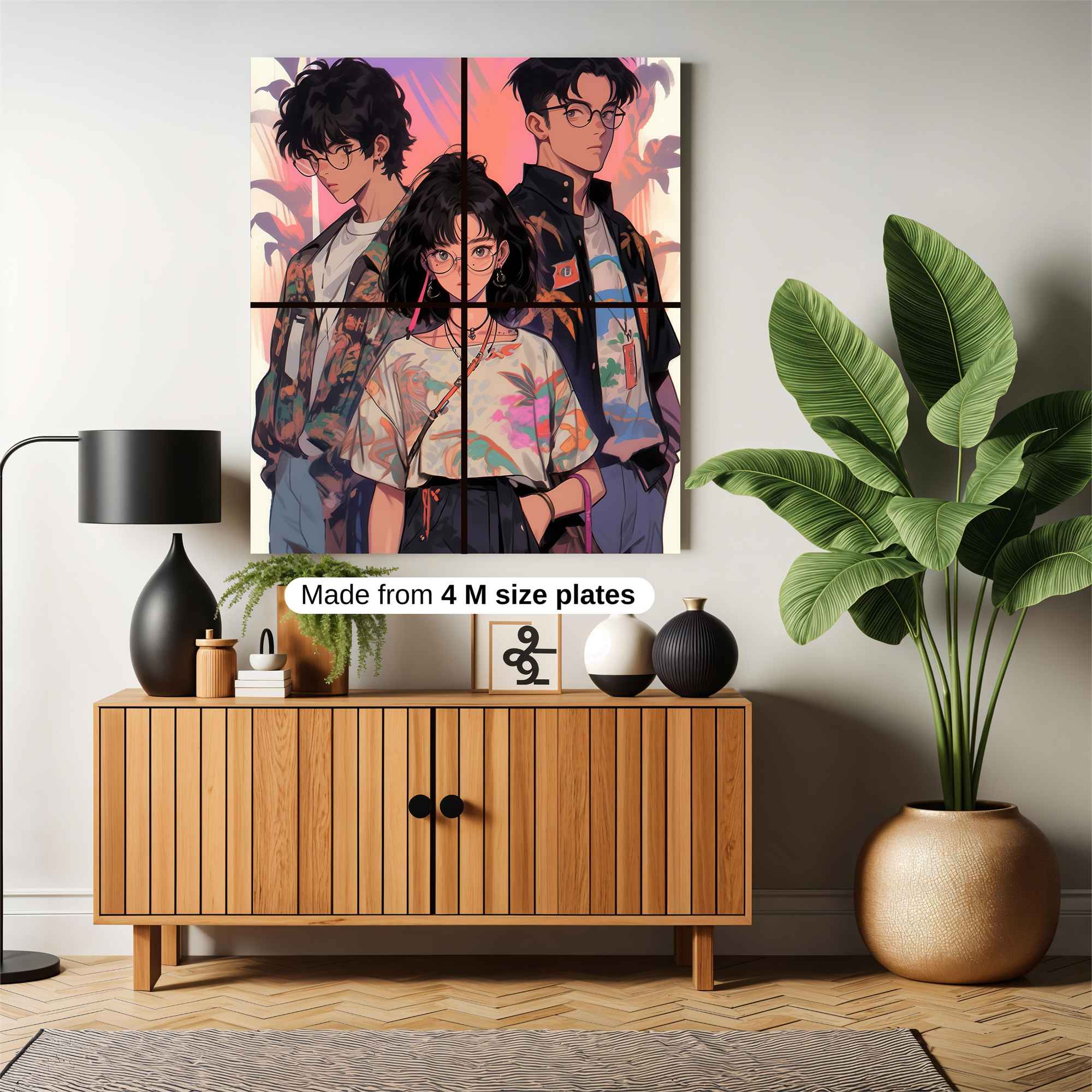 Trio Whimsy Safe Wall Magnetic / M