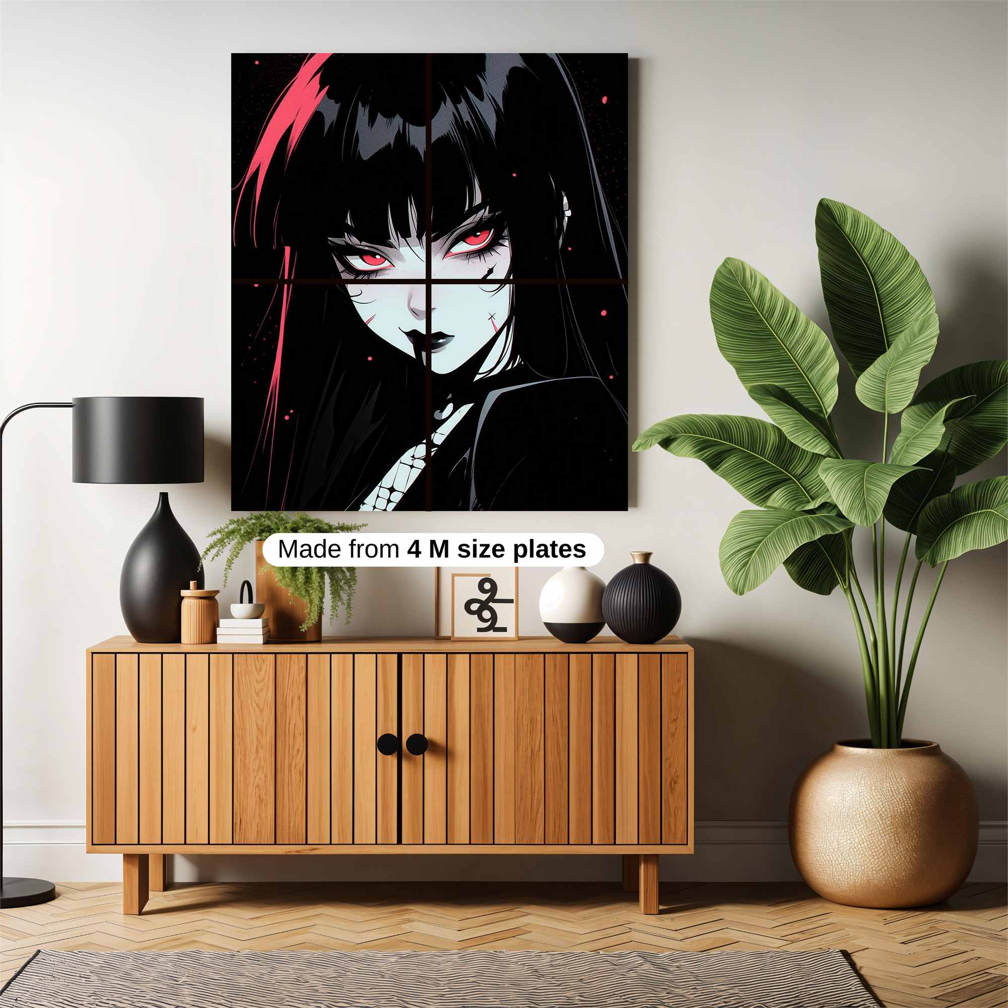 Gothic Elegance Safe Wall Magnetic / M