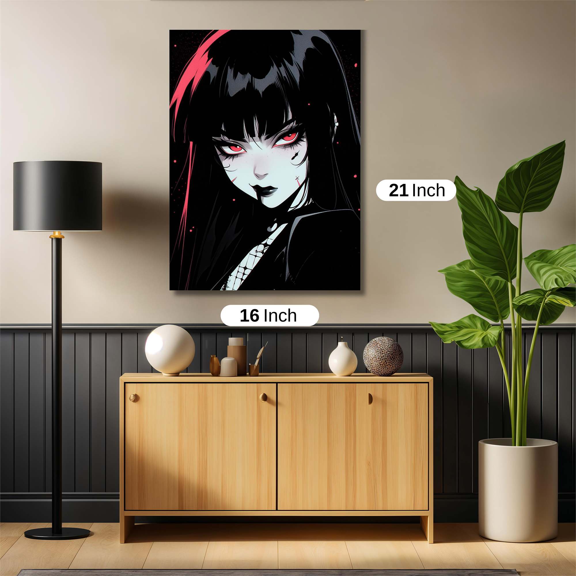 Gothic Elegance Safe Wall Magnetic / M