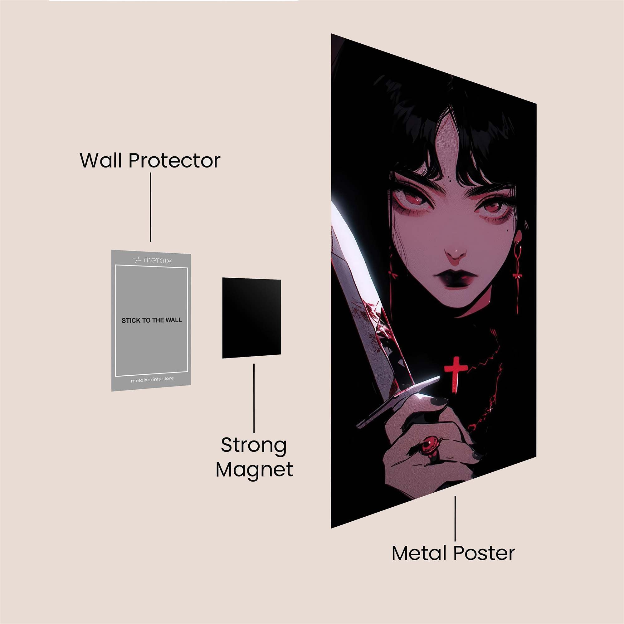 Blade Enigma Safe Wall Magnetic / M