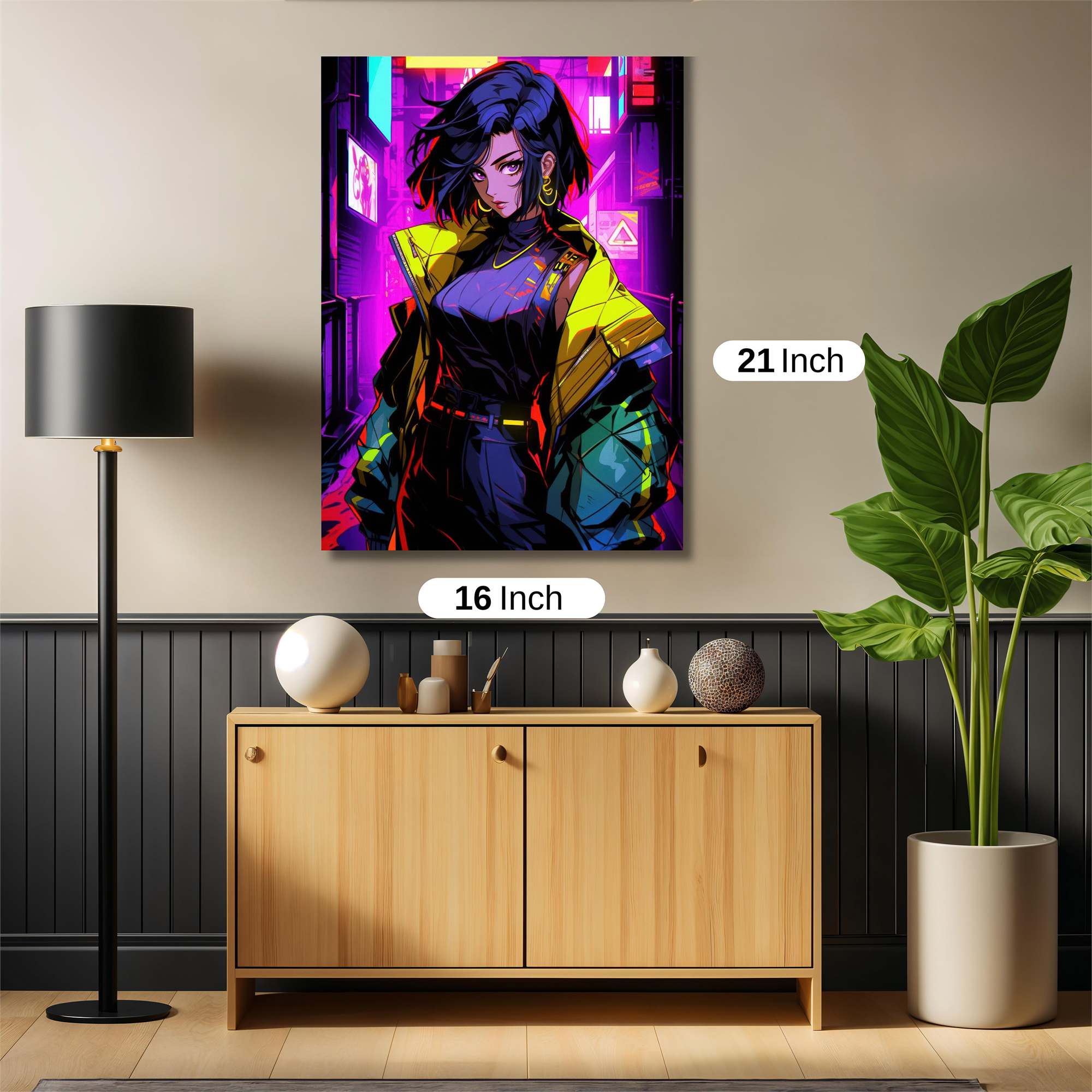 Neon Rebel Safe Wall Magnetic / M