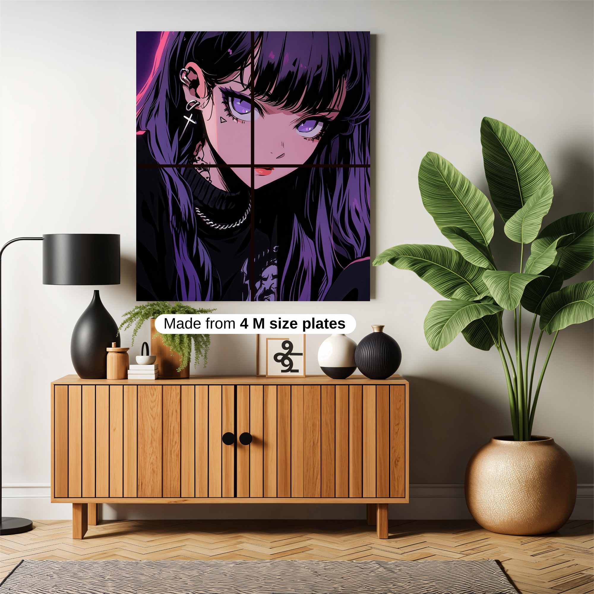 Violet Enigma Safe Wall Magnetic / M