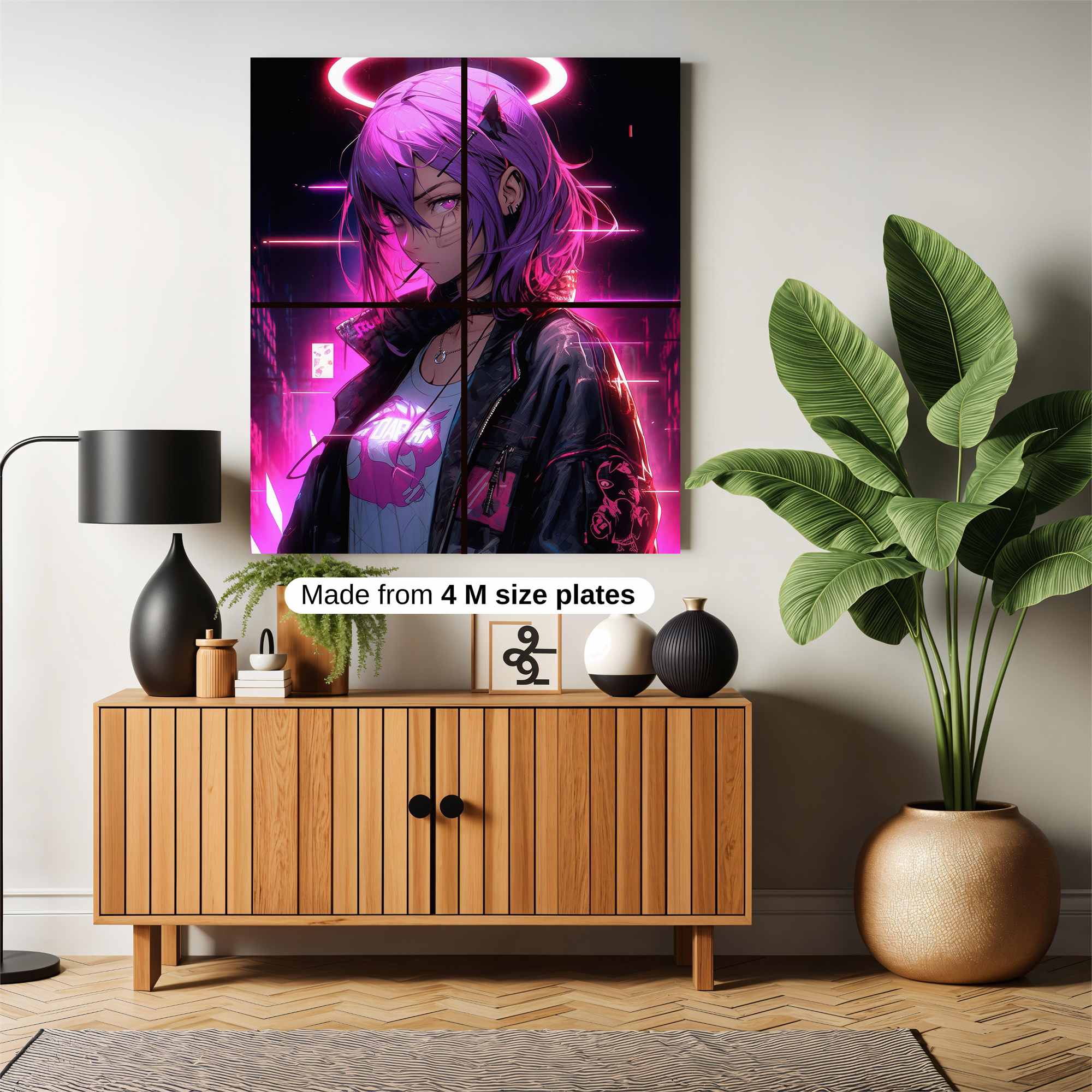 Neon Rebel Safe Wall Magnetic / M