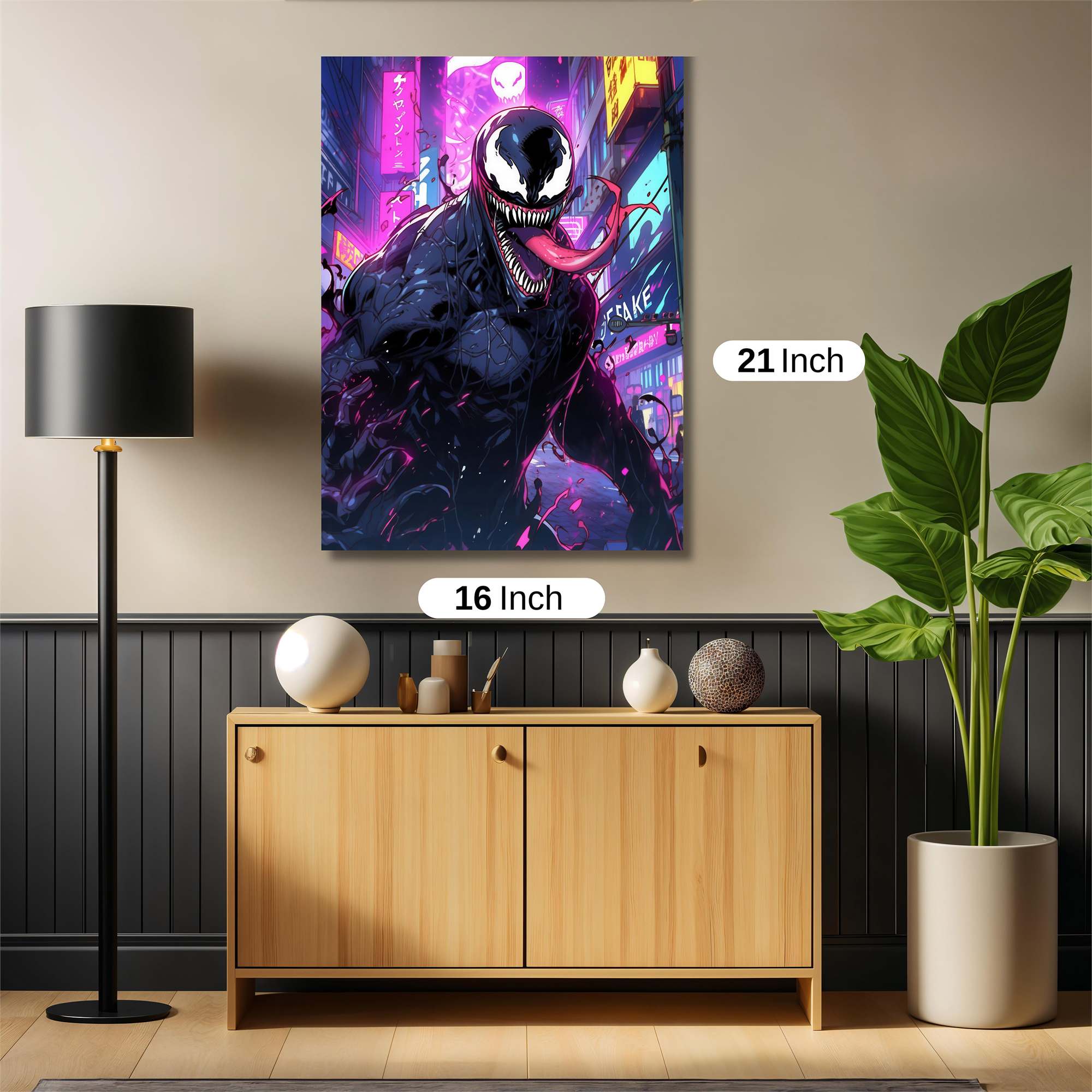 Venom Neon Safe Wall Magnetic / M
