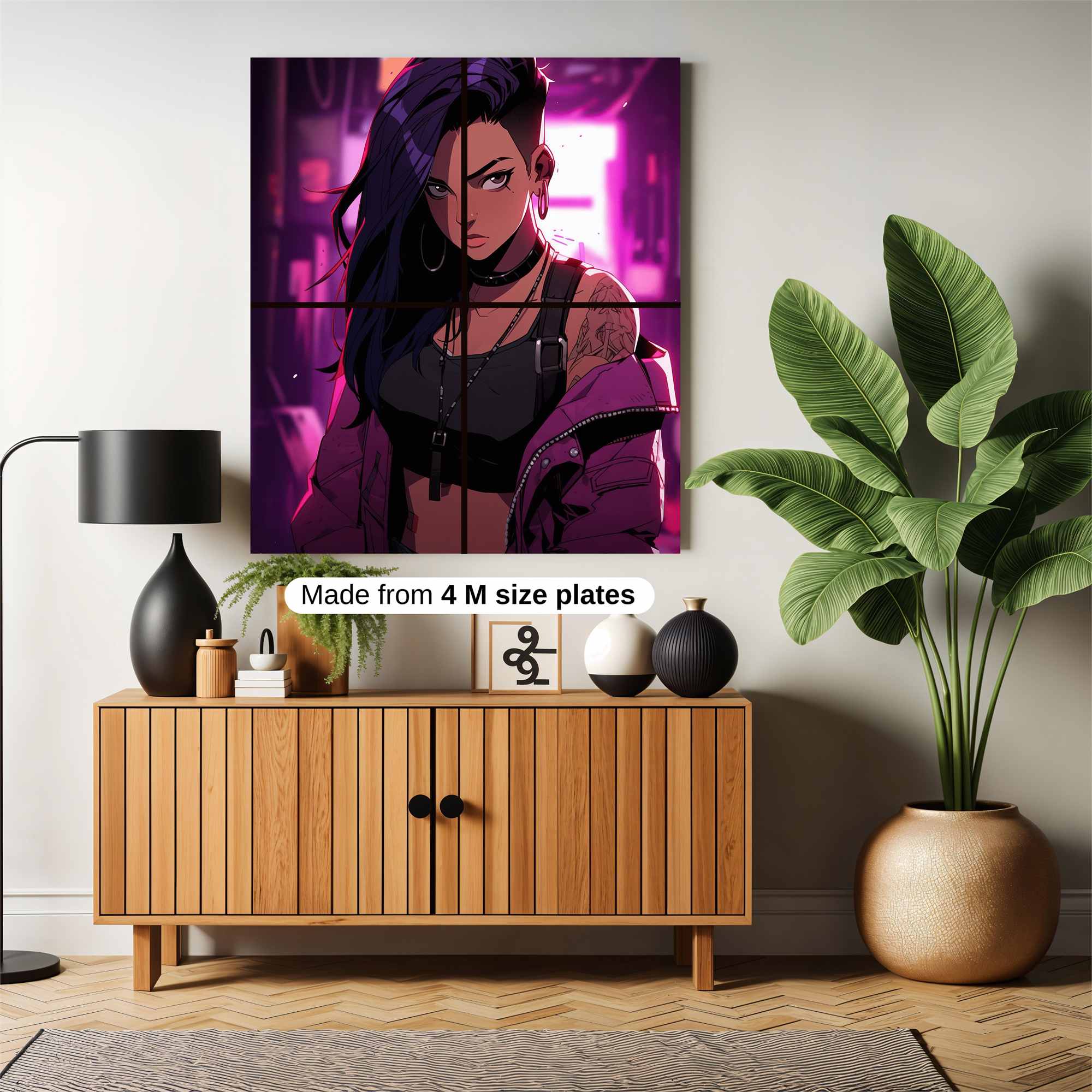 Neon Rebel Safe Wall Magnetic / M