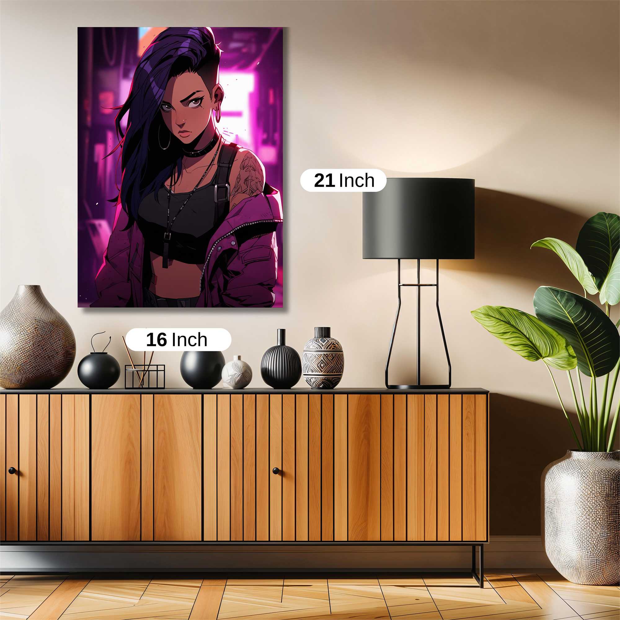 Neon Rebel Safe Wall Magnetic / M