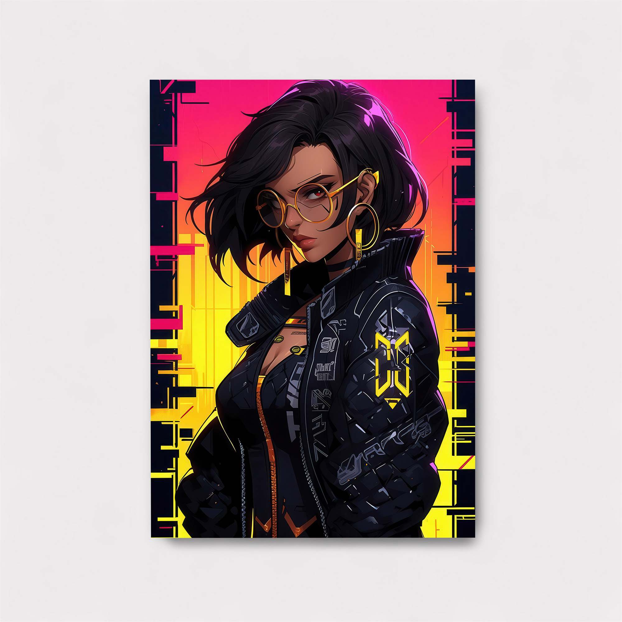 Cyber Rebel Safe Wall Magnetic / M