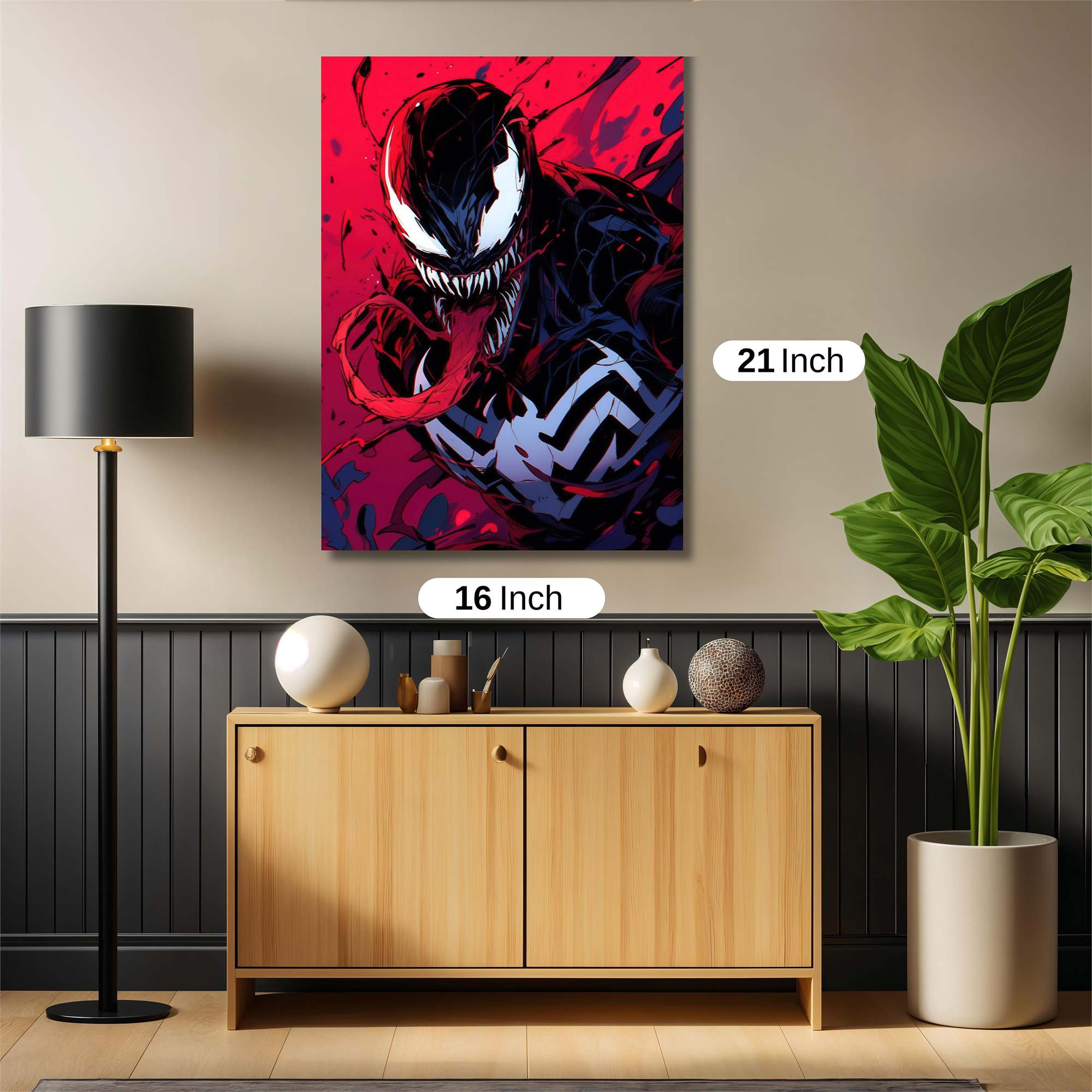 Venom Unleashed Safe Wall Magnetic / M