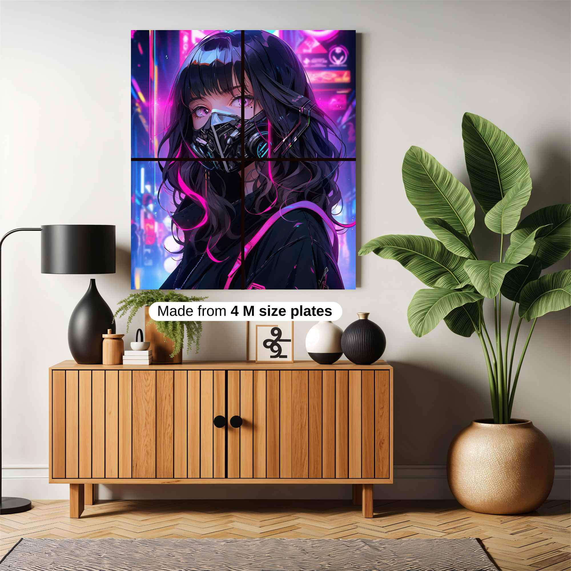 Neon Mystery Safe Wall Magnetic / M