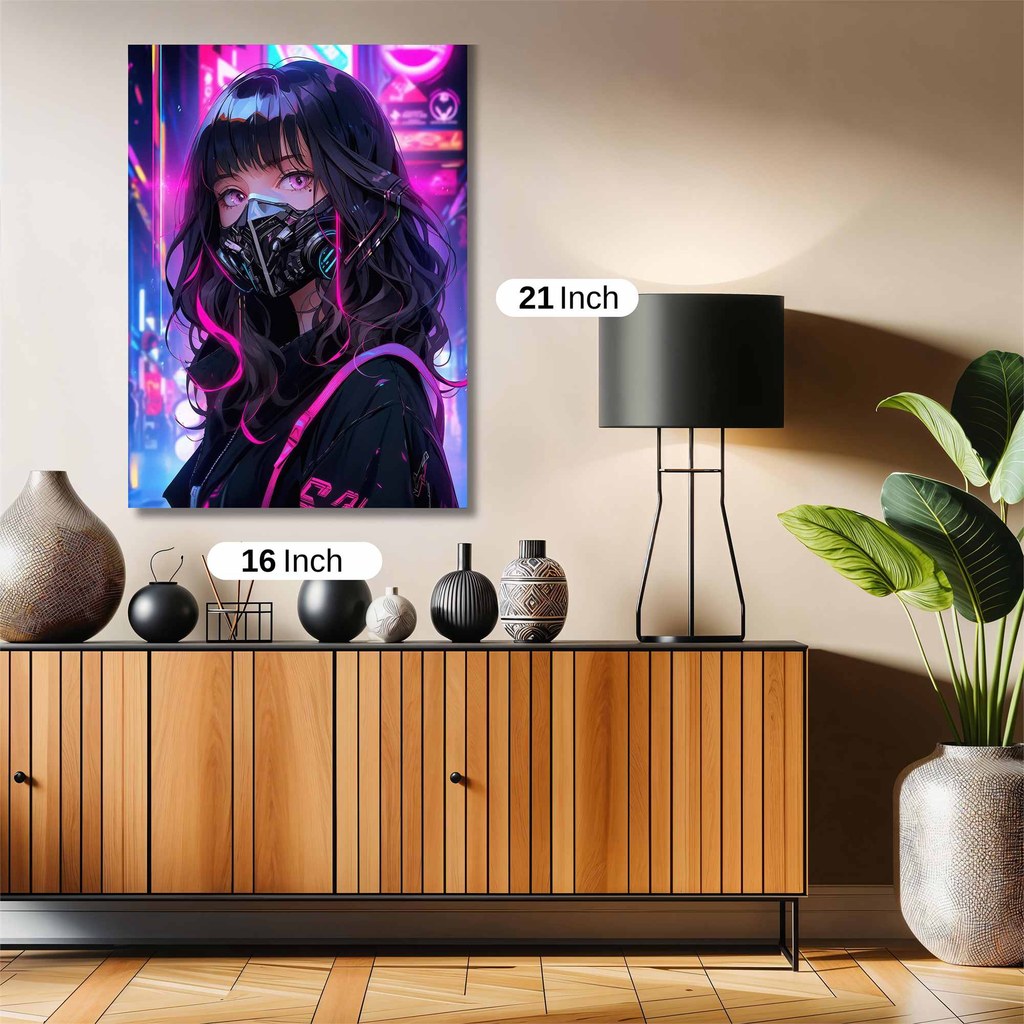 Neon Mystery Safe Wall Magnetic / M