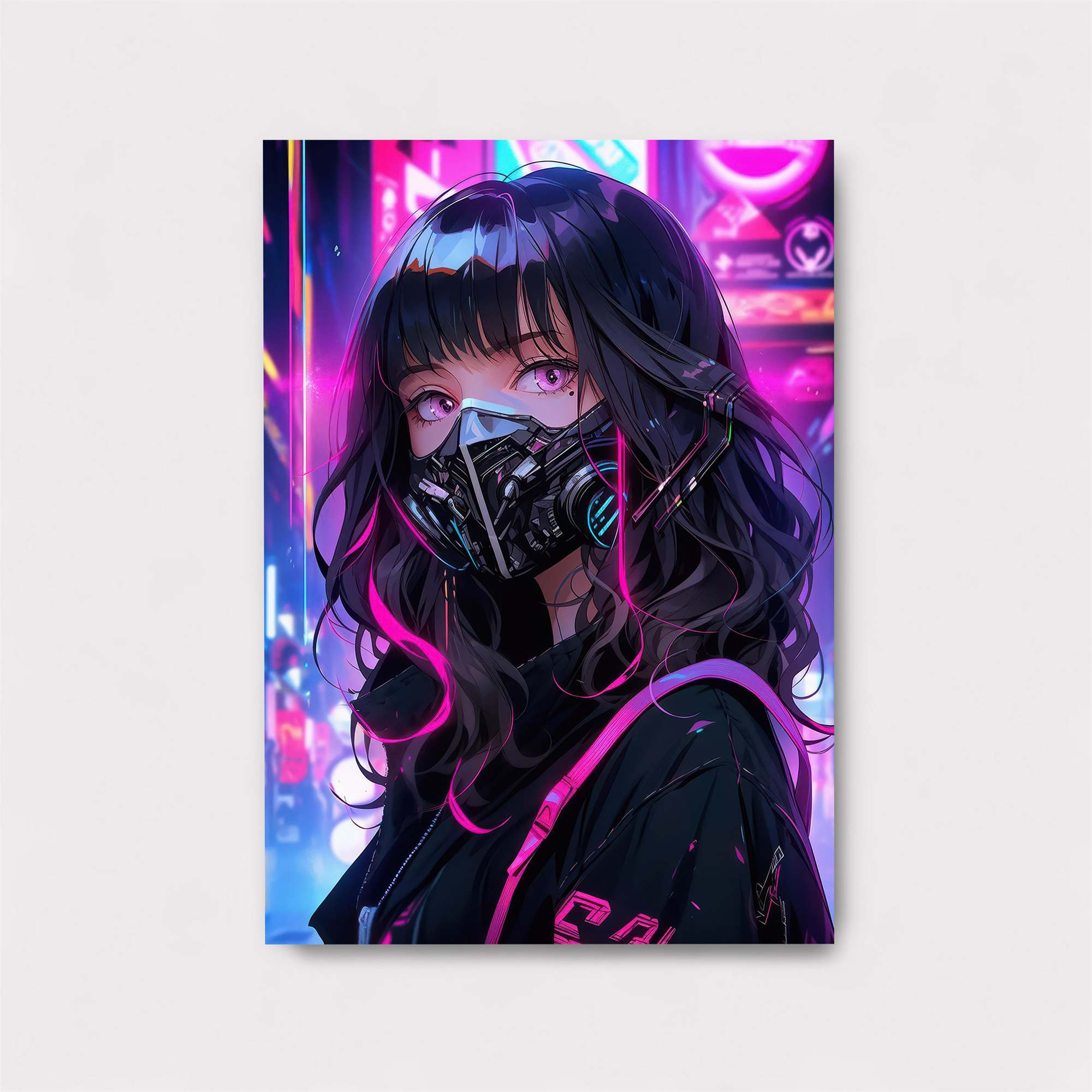 Neon Mystery Safe Wall Magnetic / M