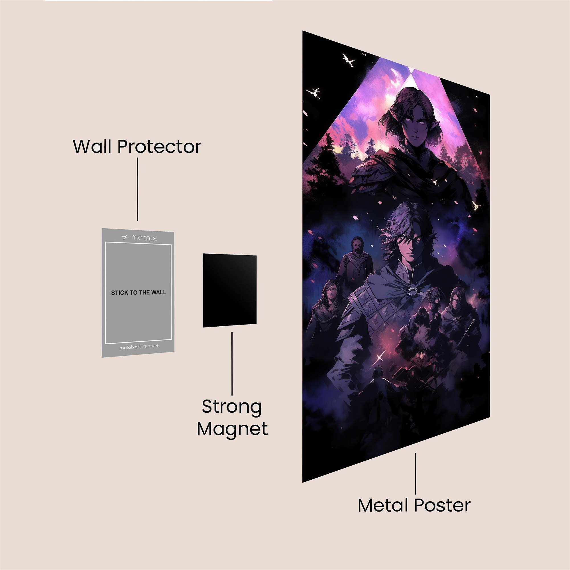 Elf Enigma Safe Wall Magnetic / M