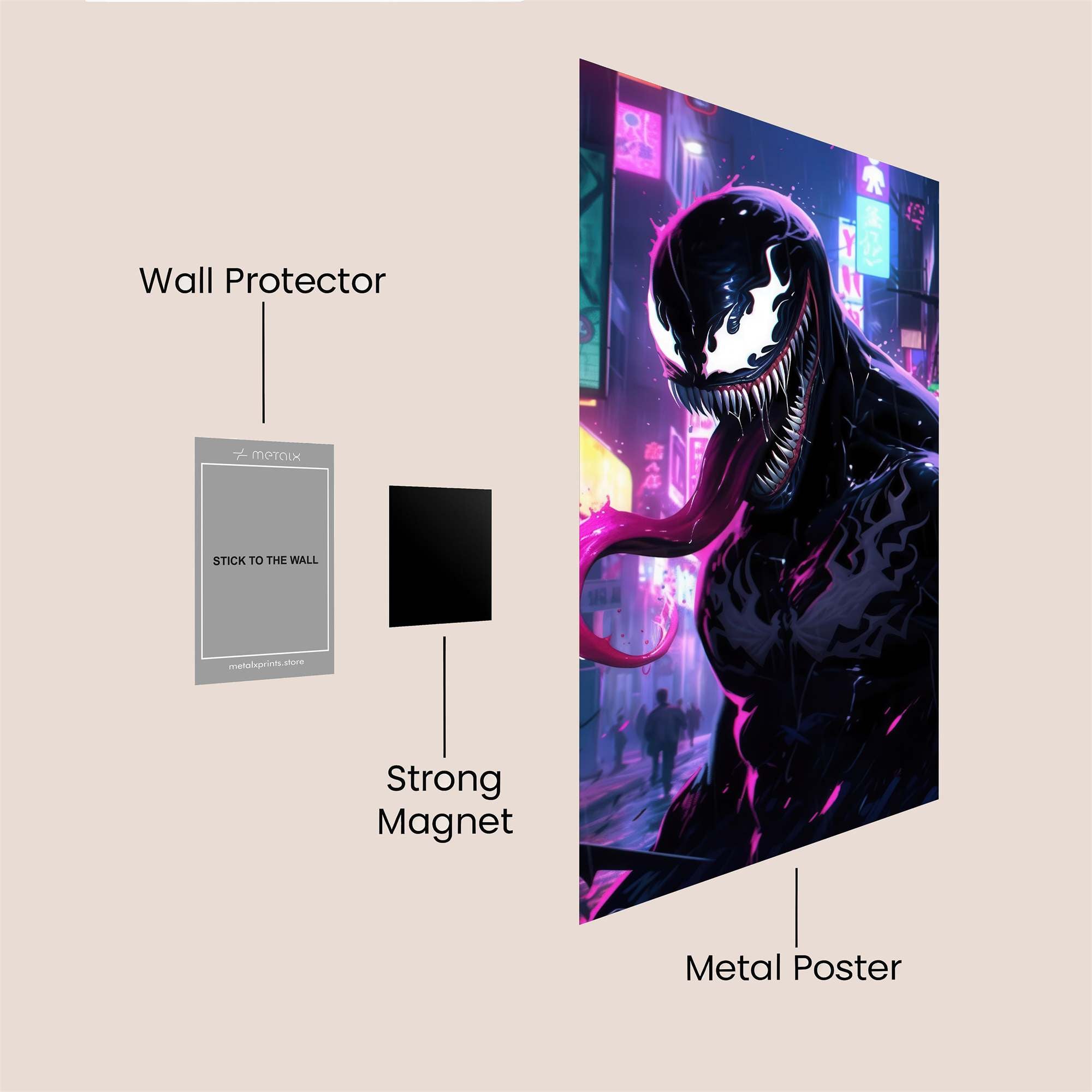Venom Visceral Safe Wall Magnetic / M