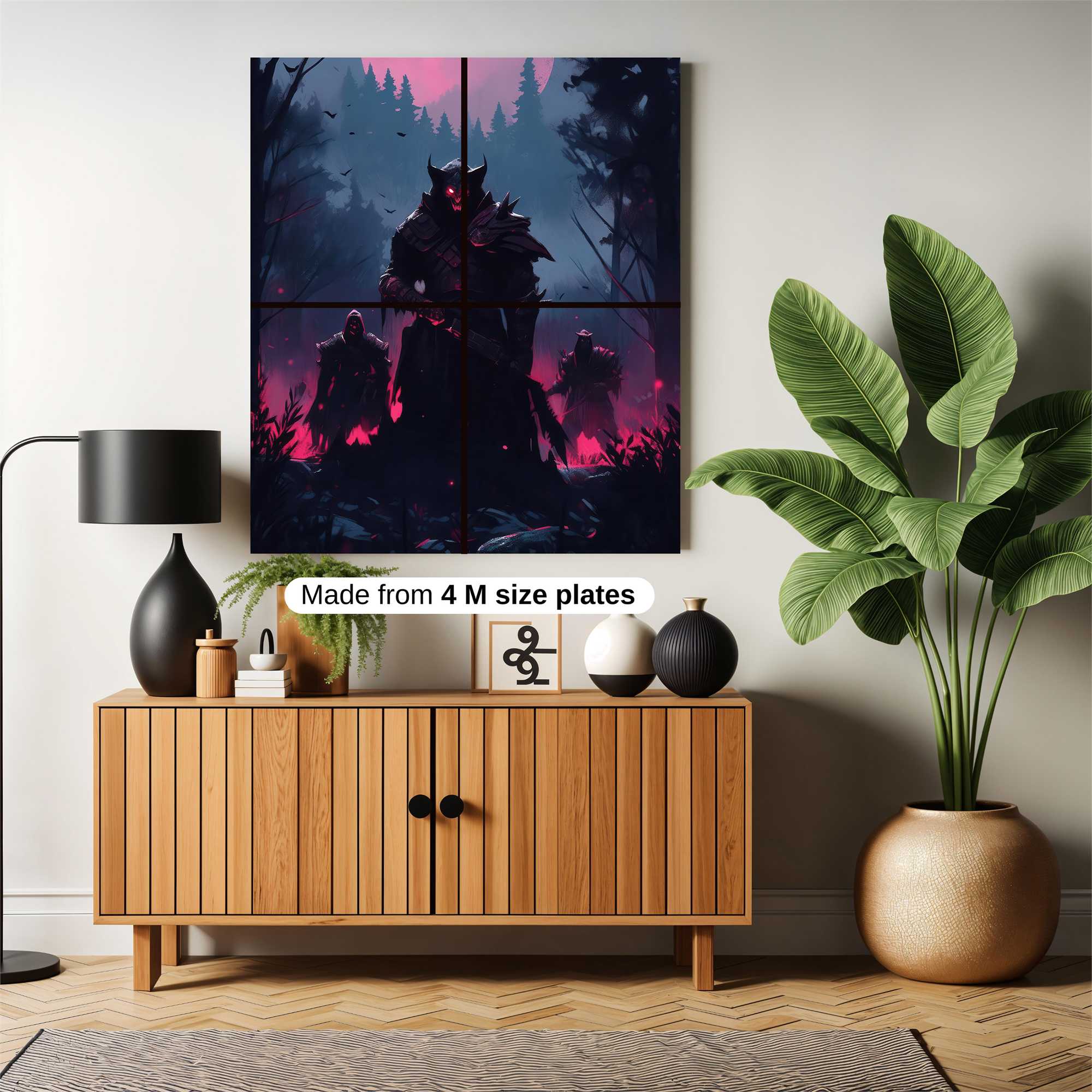 Demon Twilight Safe Wall Magnetic / M