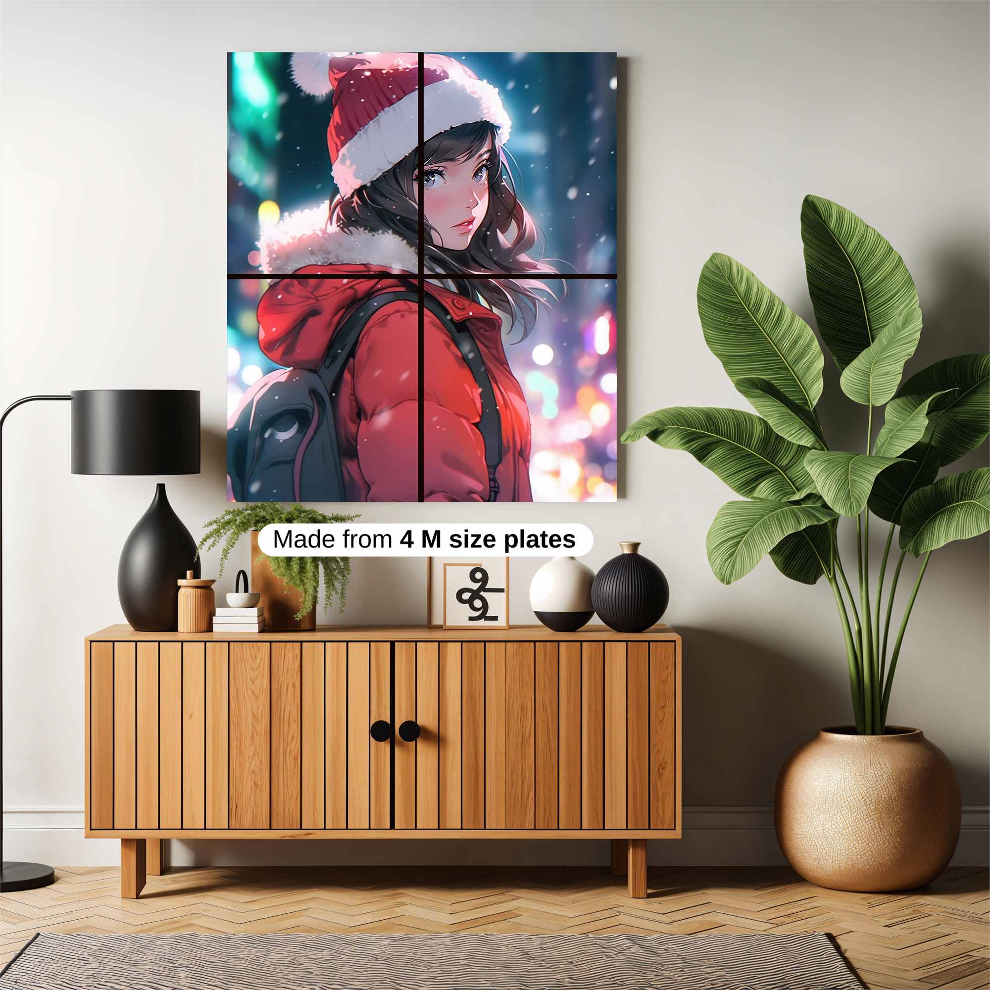 Winter Whimsy Safe Wall Magnetic / M