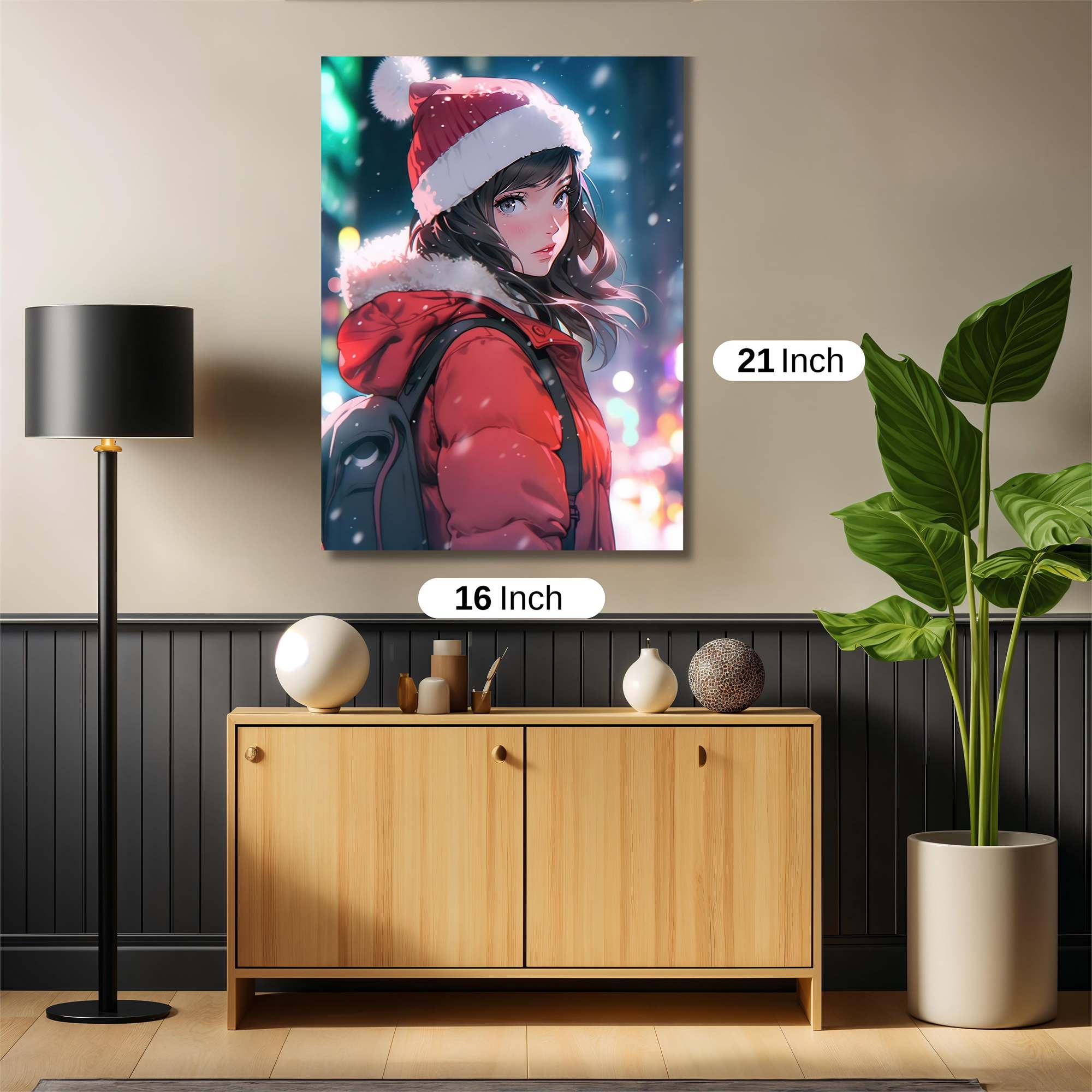 Winter Whimsy Safe Wall Magnetic / M