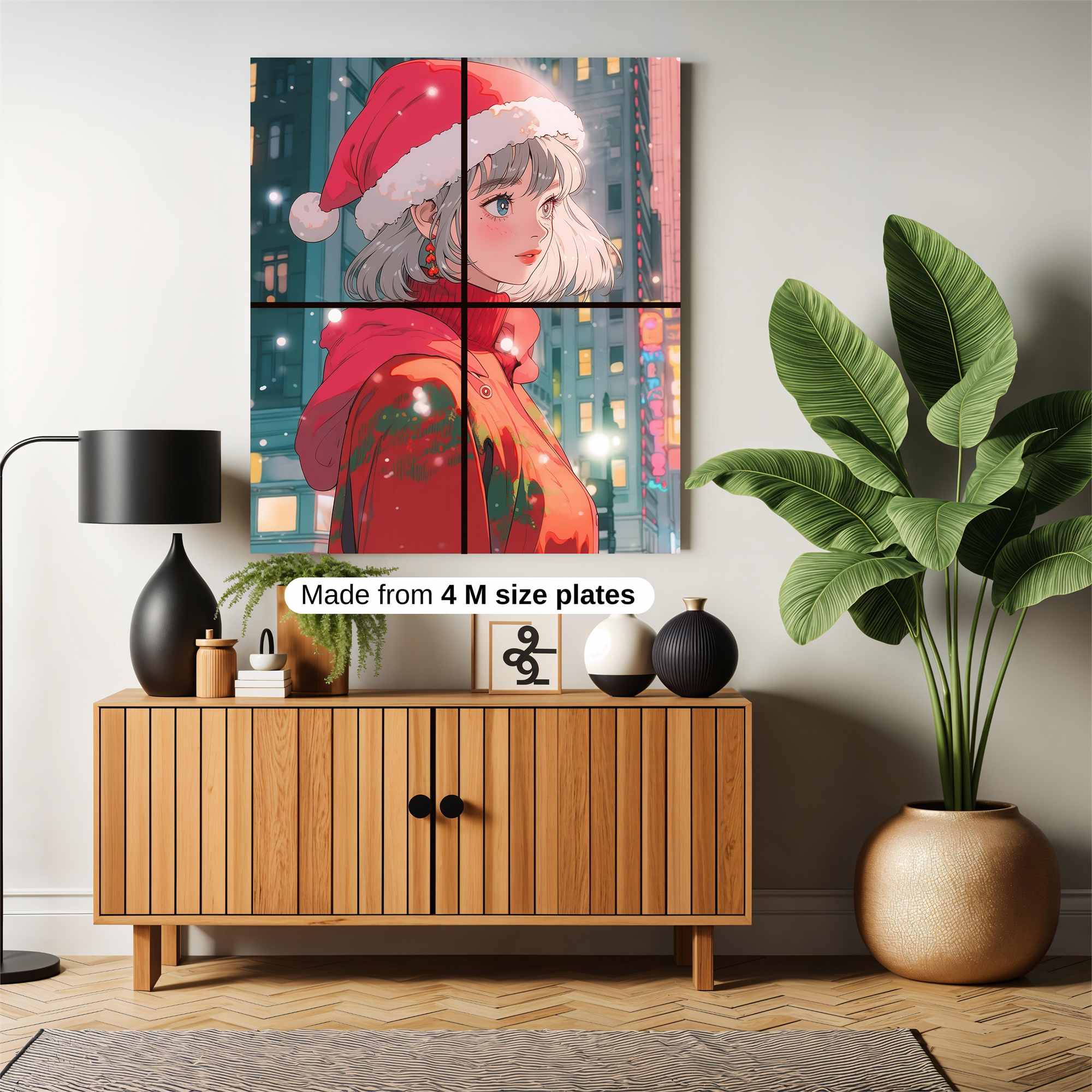 Winter Whimsy Safe Wall Magnetic / M