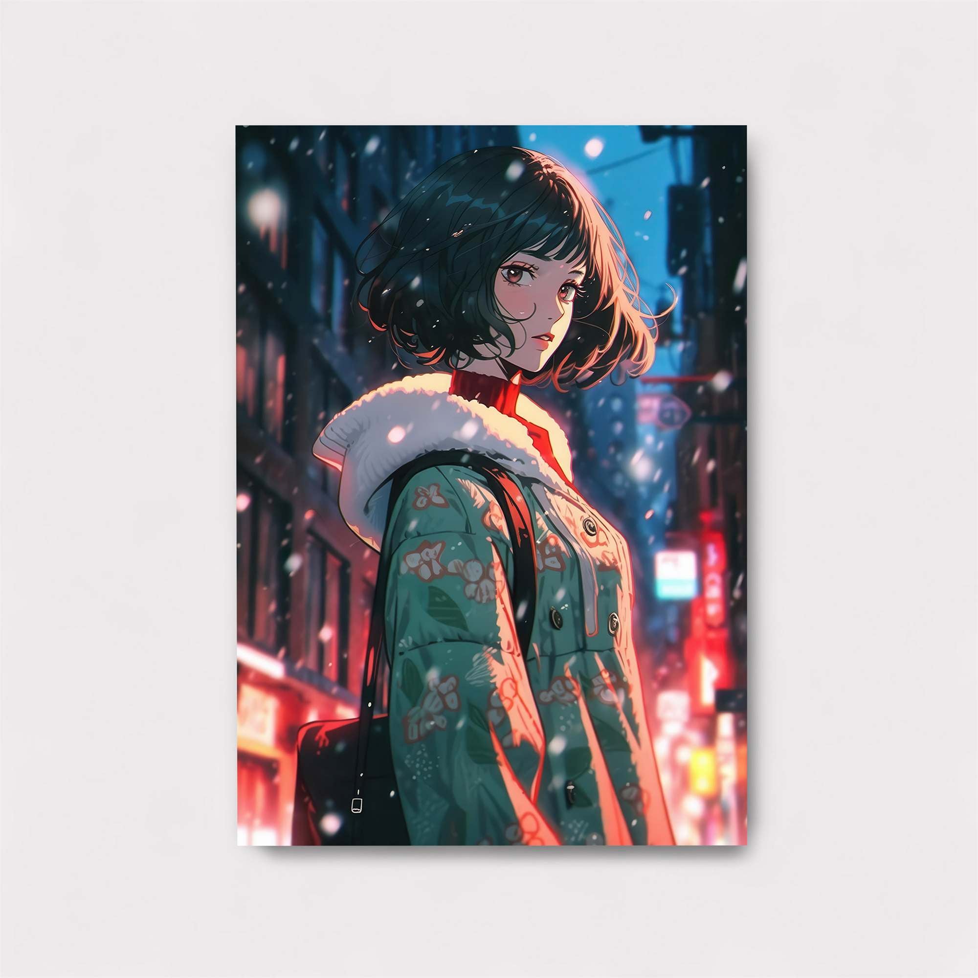 Snowy Serenity Safe Wall Magnetic / M