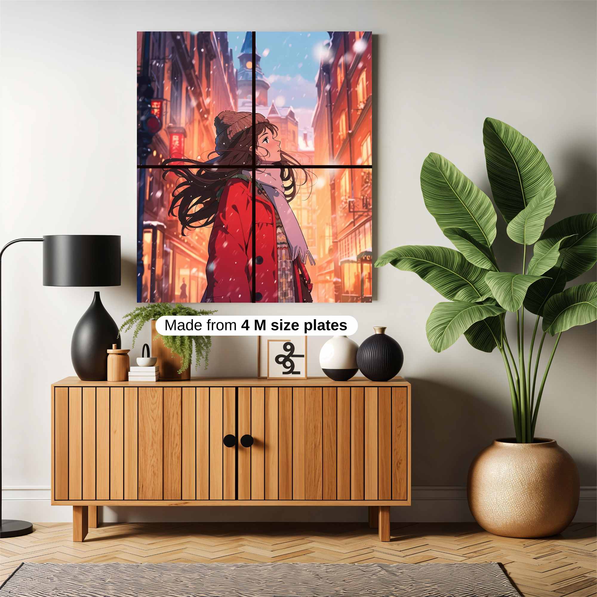 Winter Whimsy Safe Wall Magnetic / M