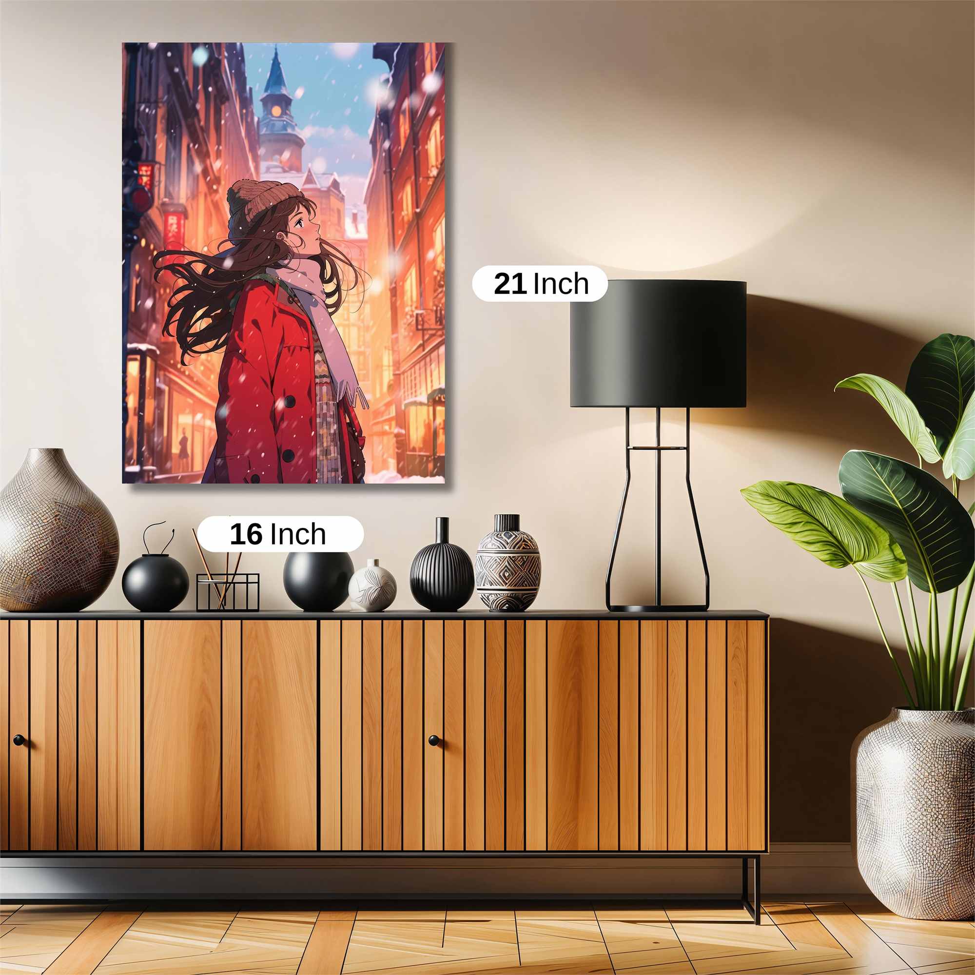 Winter Whimsy Safe Wall Magnetic / M