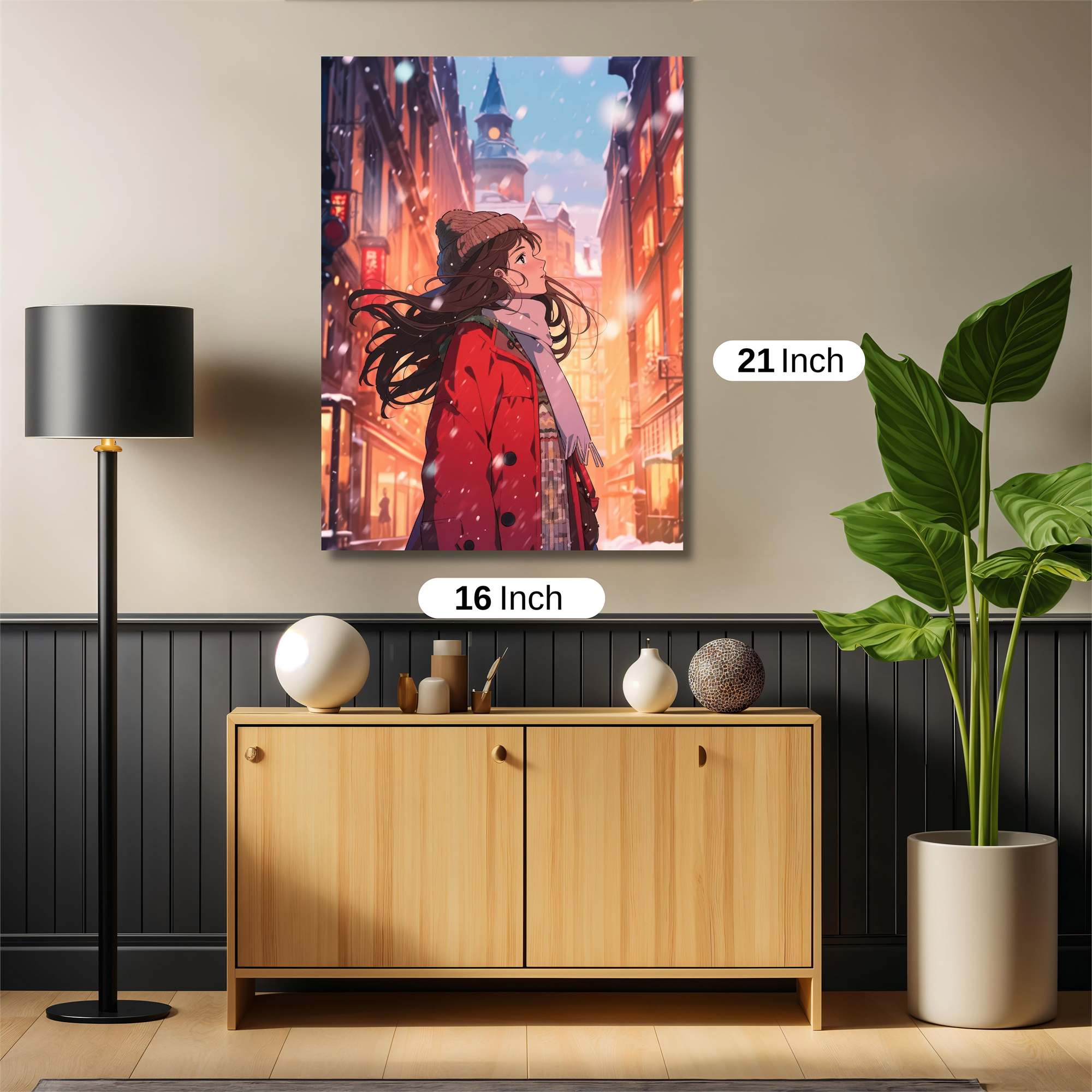 Winter Whimsy Safe Wall Magnetic / M