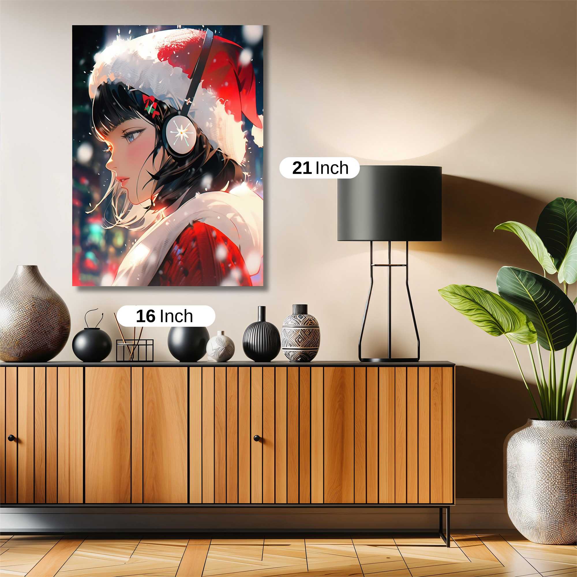Santa's Serenade Safe Wall Magnetic / M