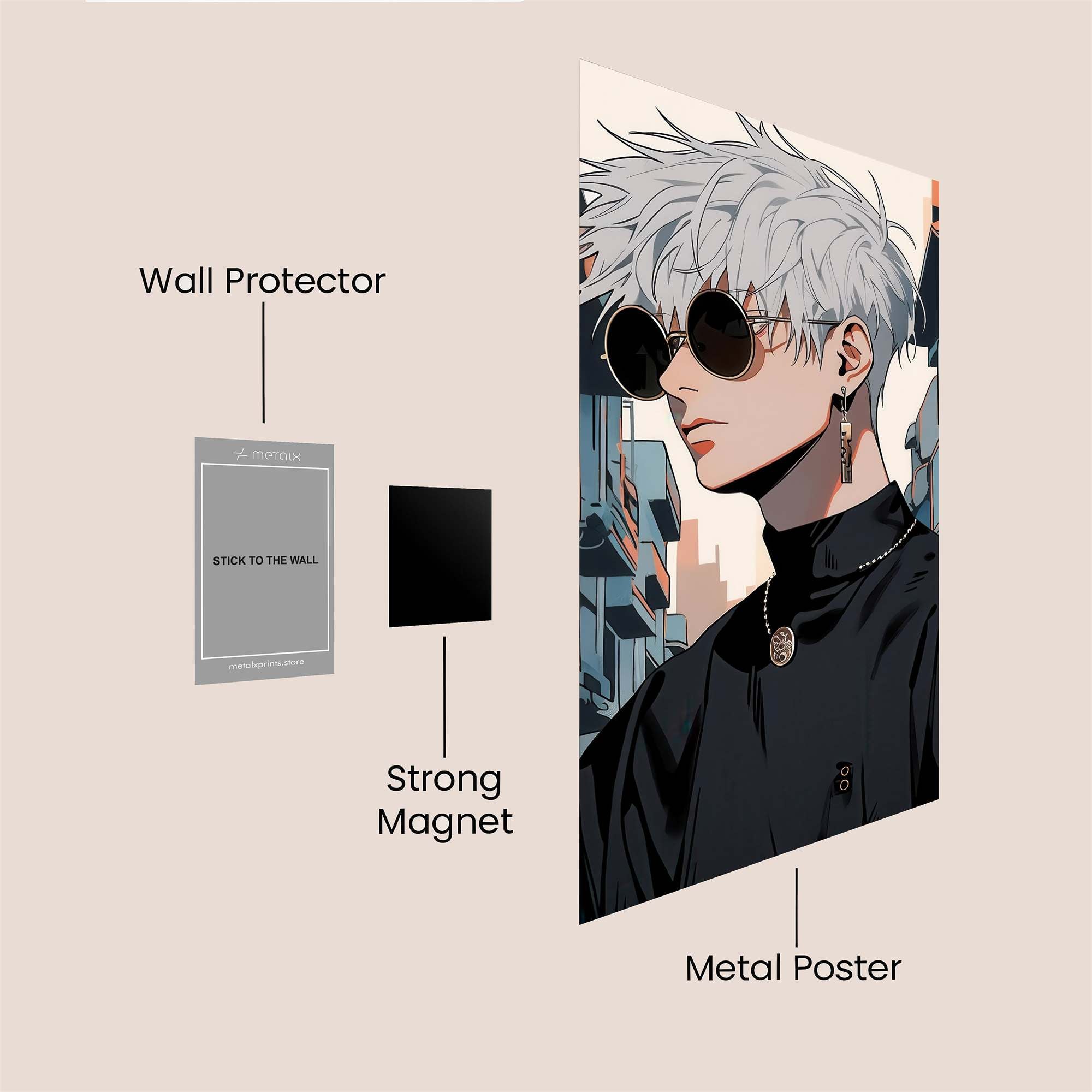 Satoru Serene Safe Wall Magnetic / M