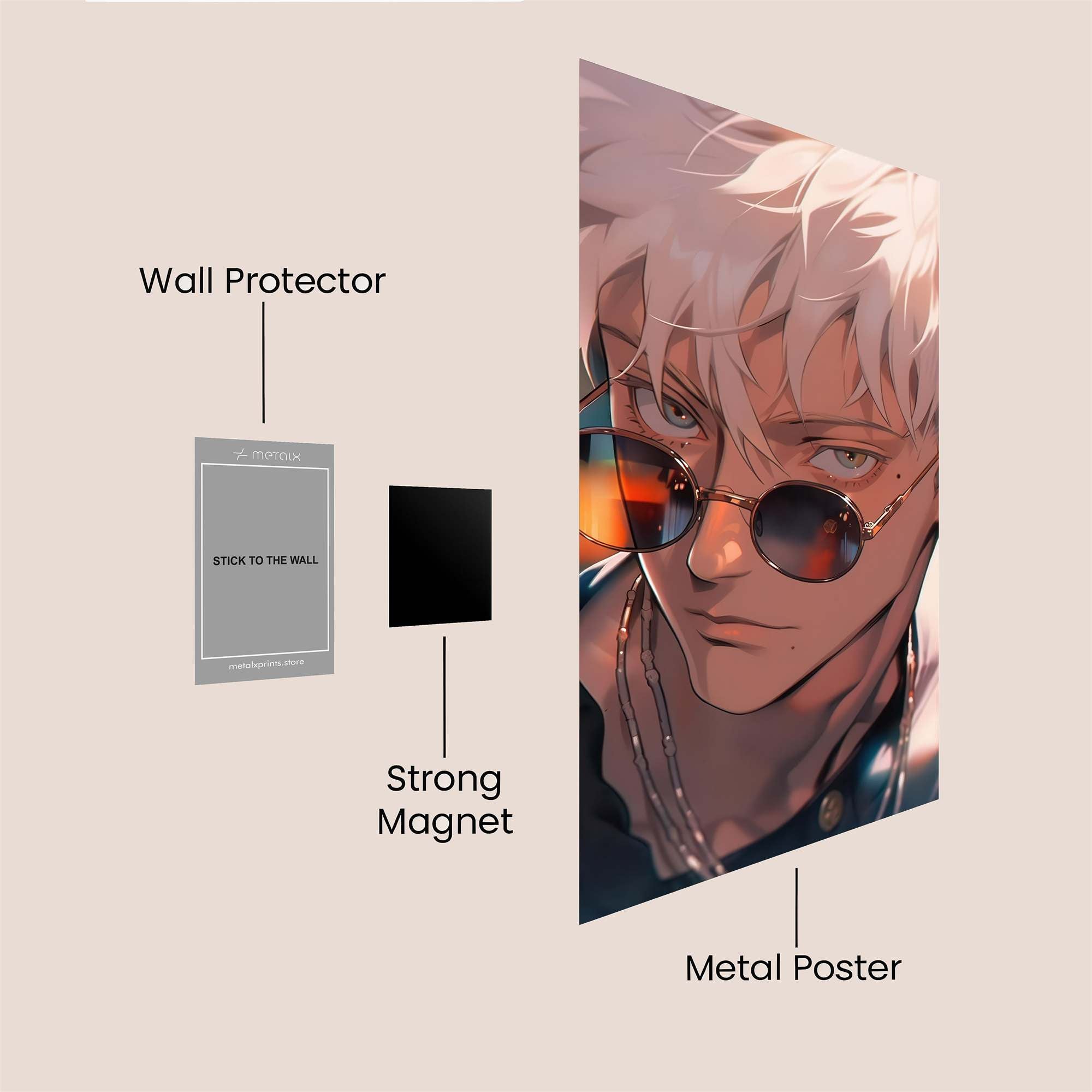 Gojo Enigmatic Safe Wall Magnetic / M