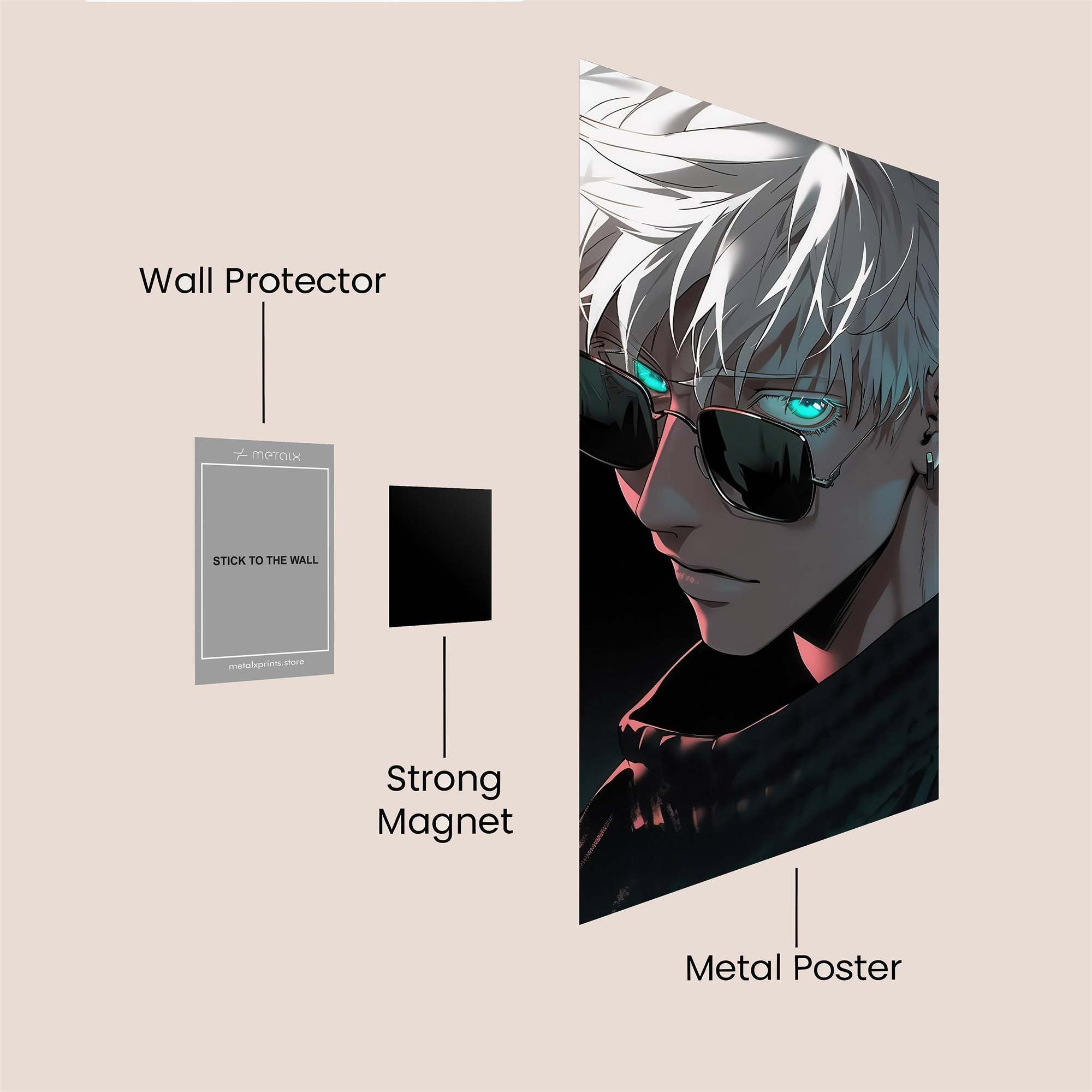 Satoru Serene Safe Wall Magnetic / M