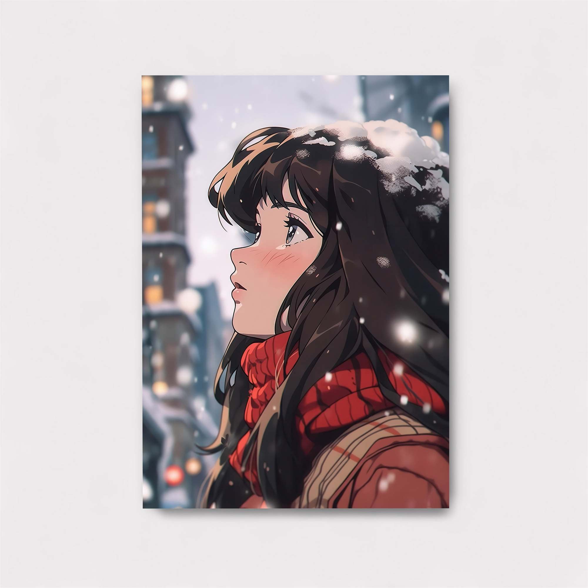 Snow Whispers Safe Wall Magnetic / M