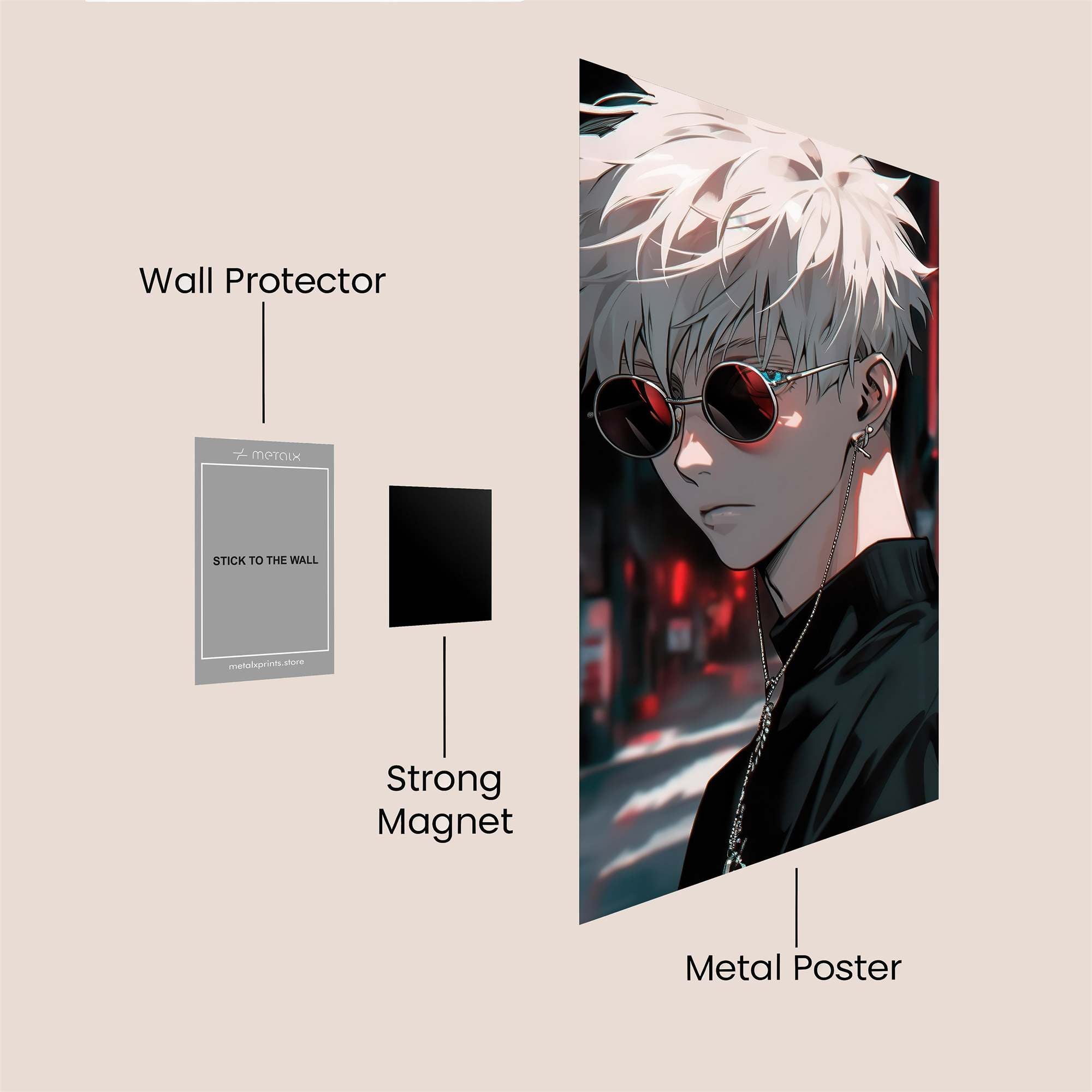 Satoru Serene Safe Wall Magnetic / M