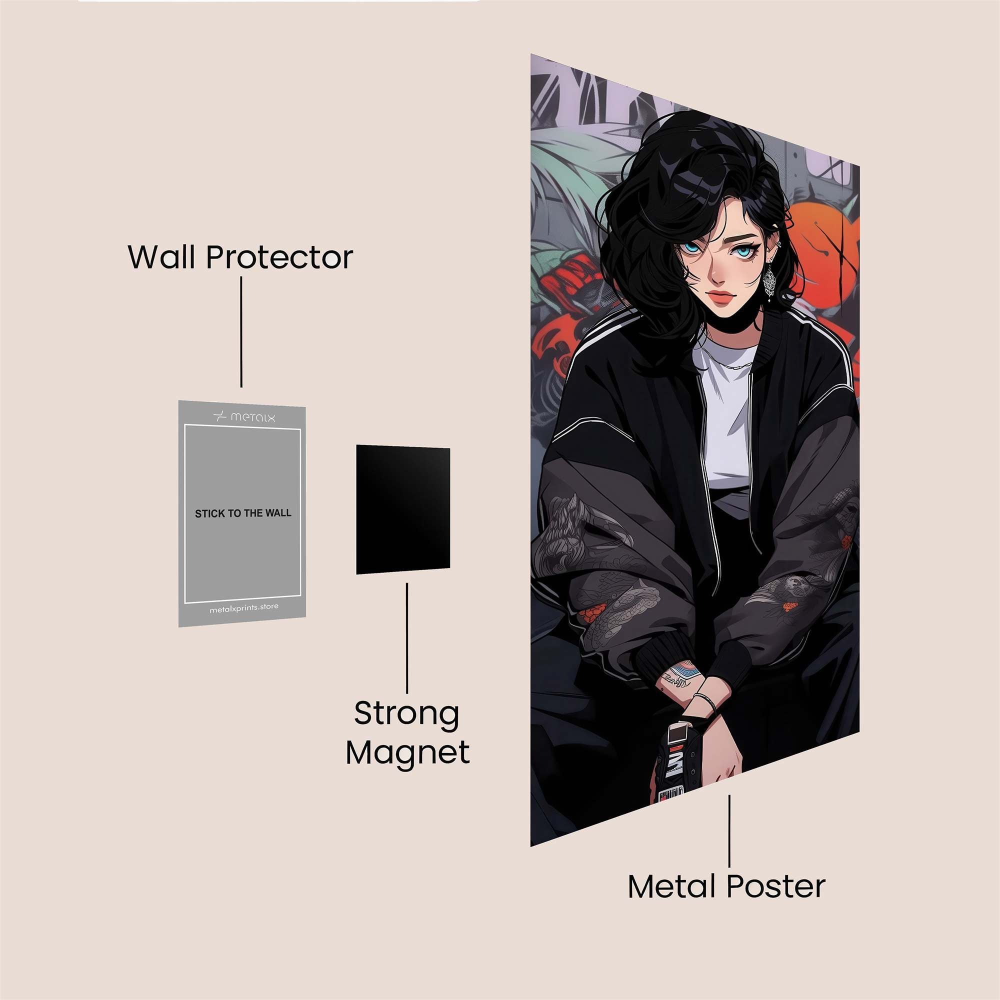 Mystic Recluse Safe Wall Magnetic / M