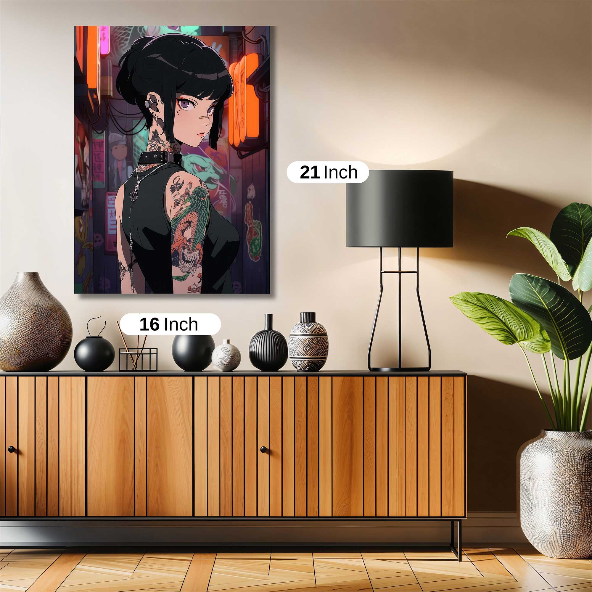 Cyberpunk Rebel Safe Wall Magnetic / M