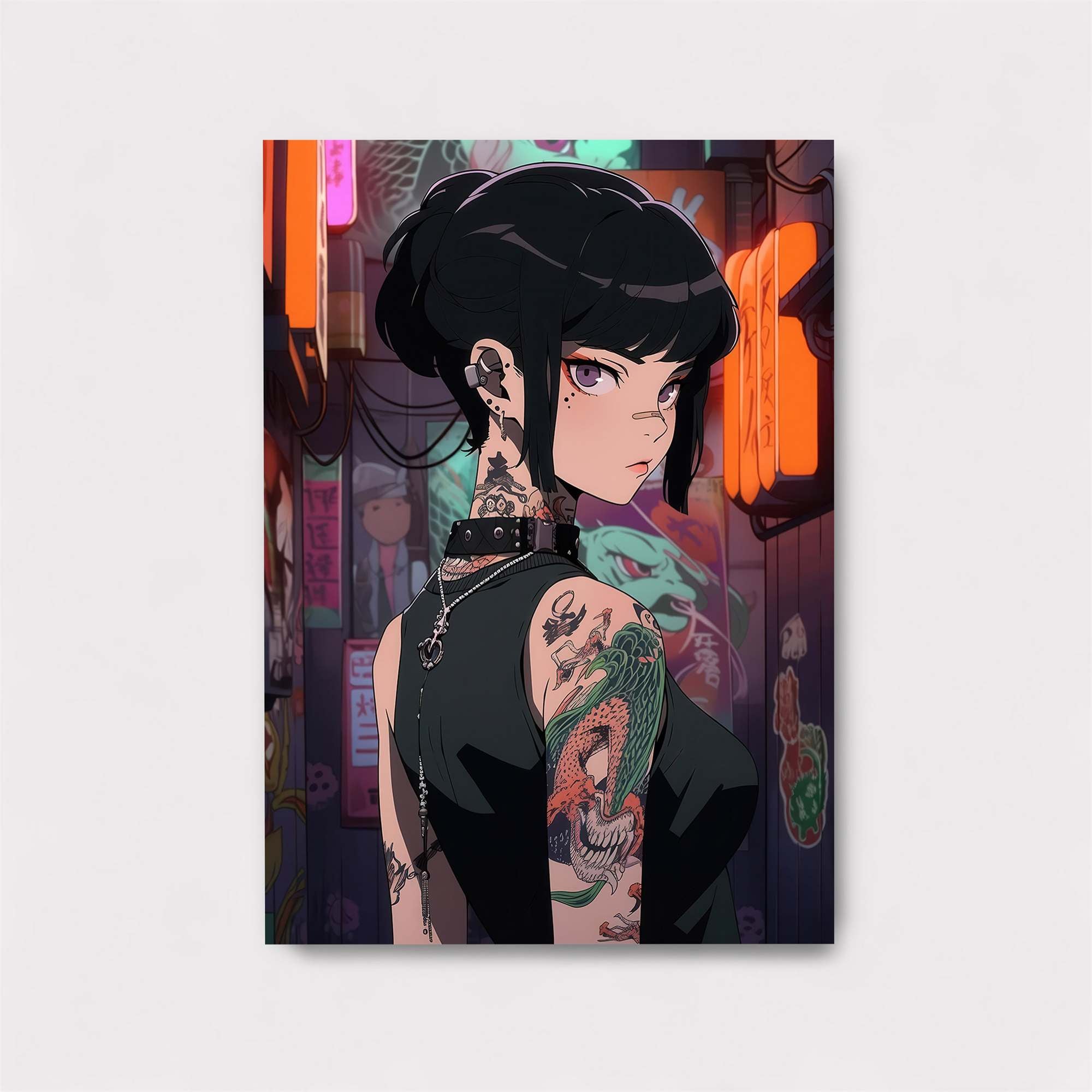 Cyberpunk Rebel Safe Wall Magnetic / M