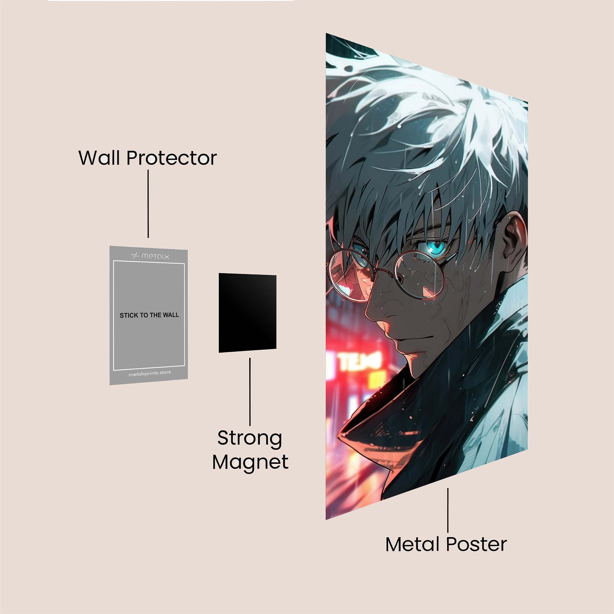 Gojo Enigmatic Safe Wall Magnetic / M