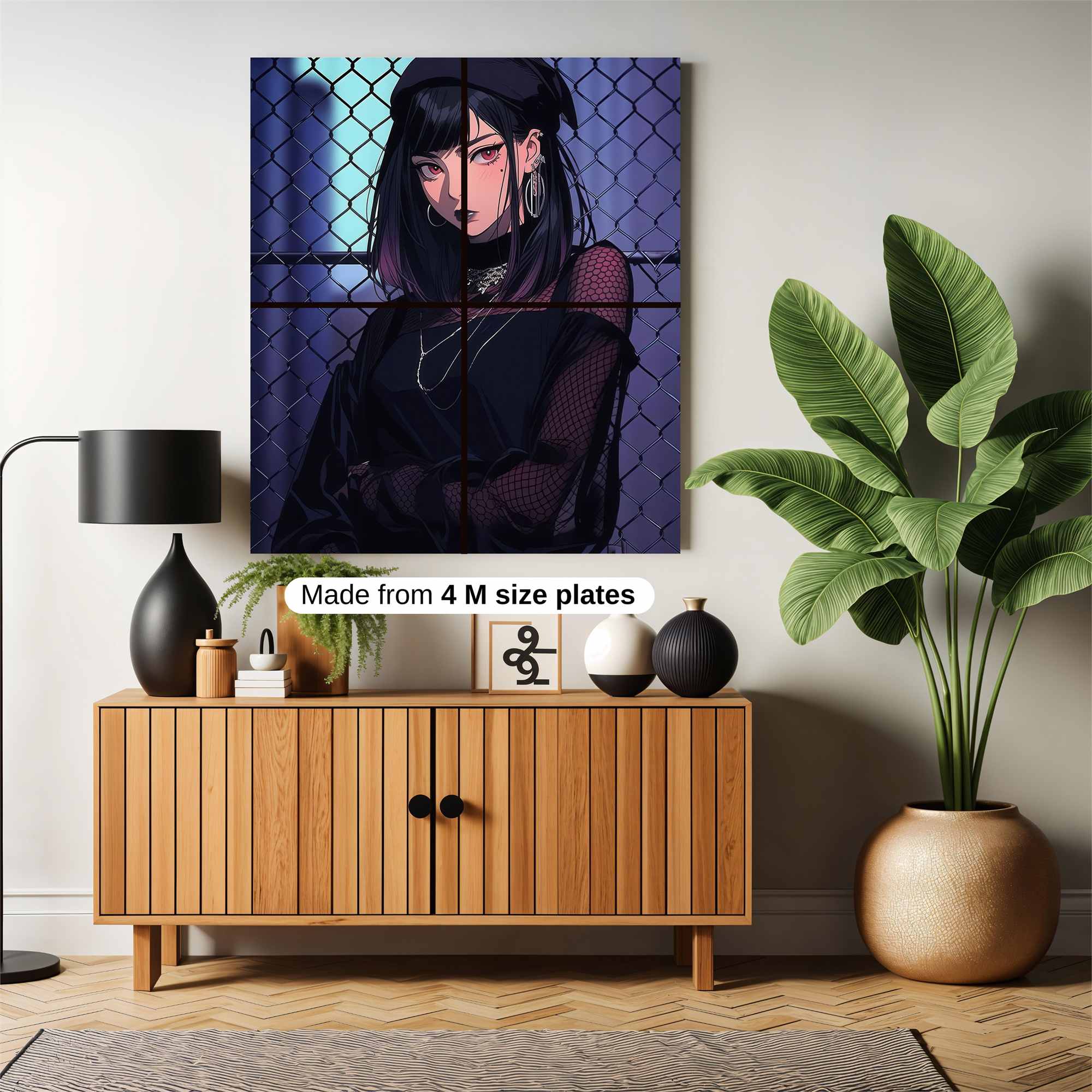 Goth Enigma Safe Wall Magnetic / M