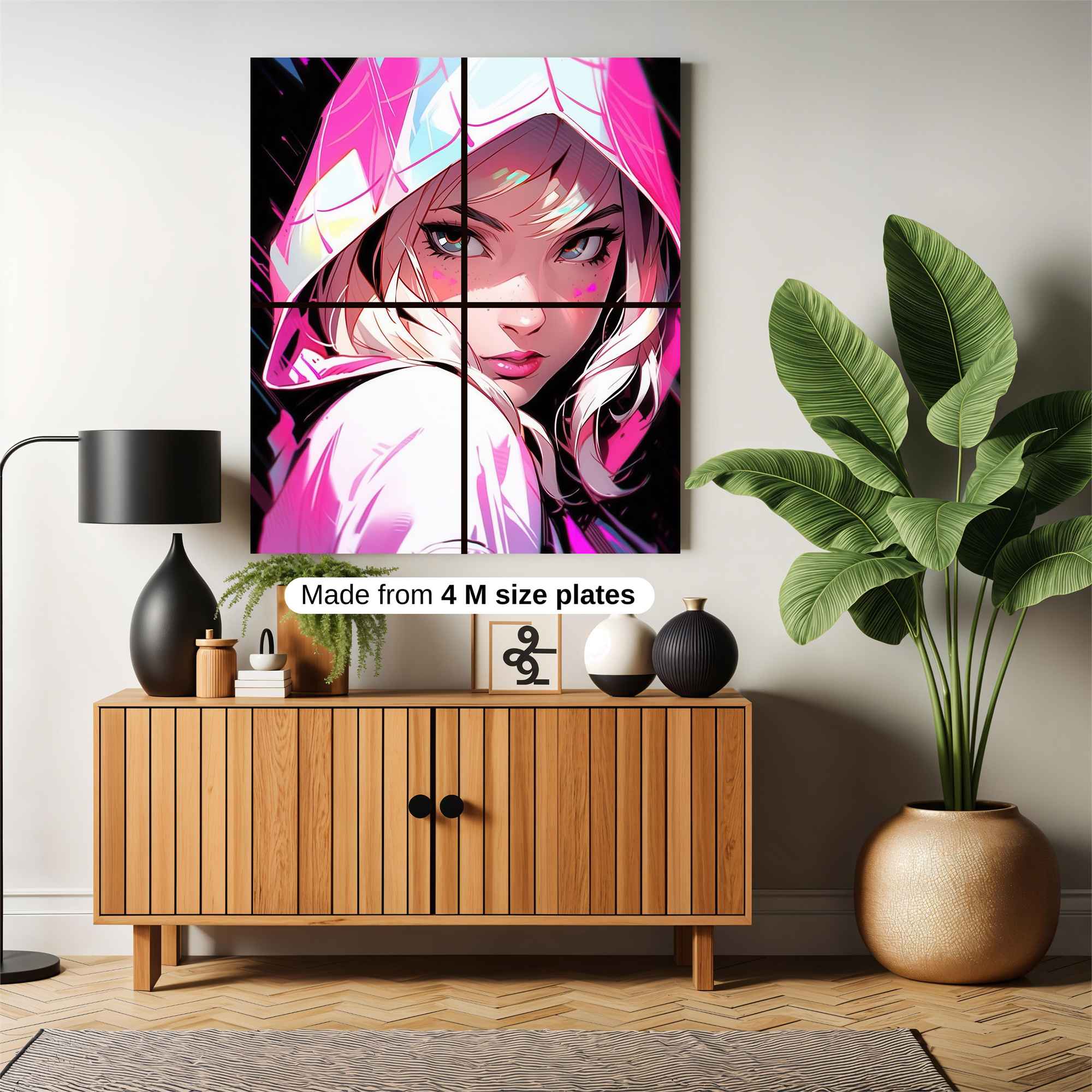 Spider Enigma Safe Wall Magnetic / M