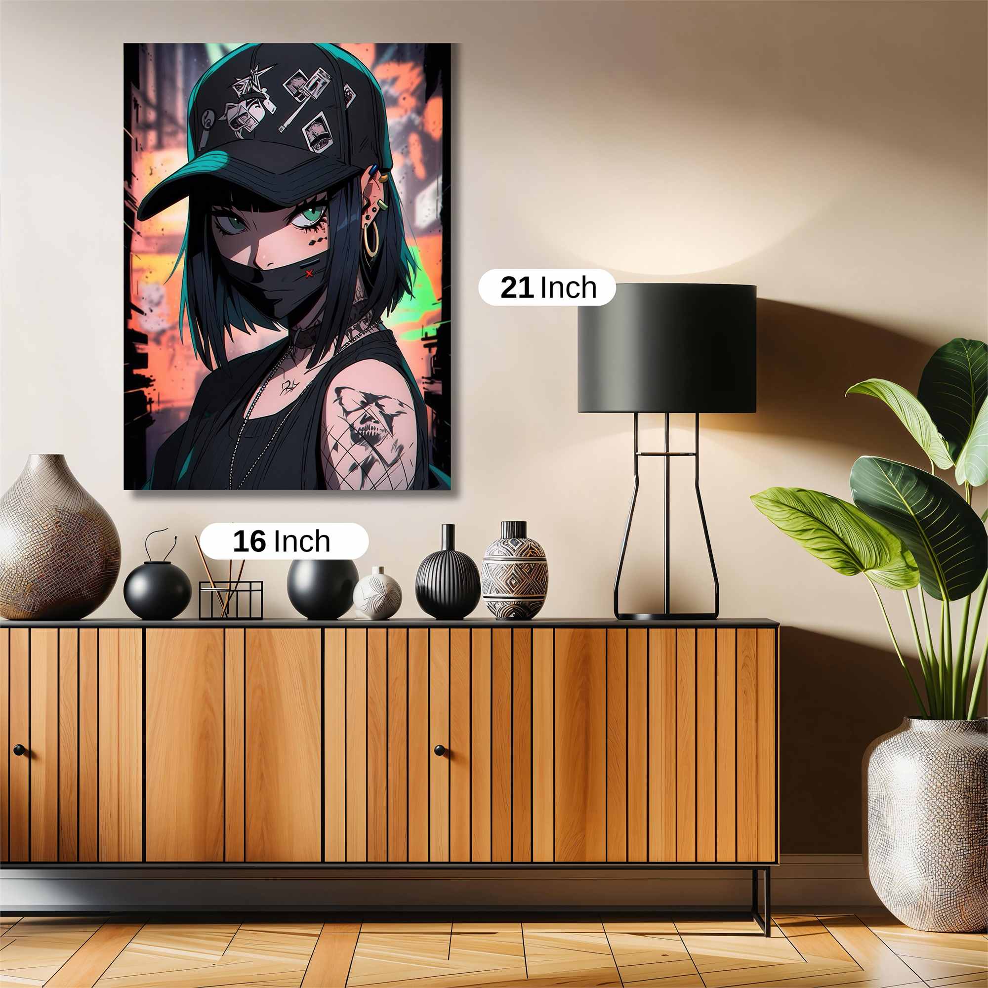 Cyber Rebel Safe Wall Magnetic / M