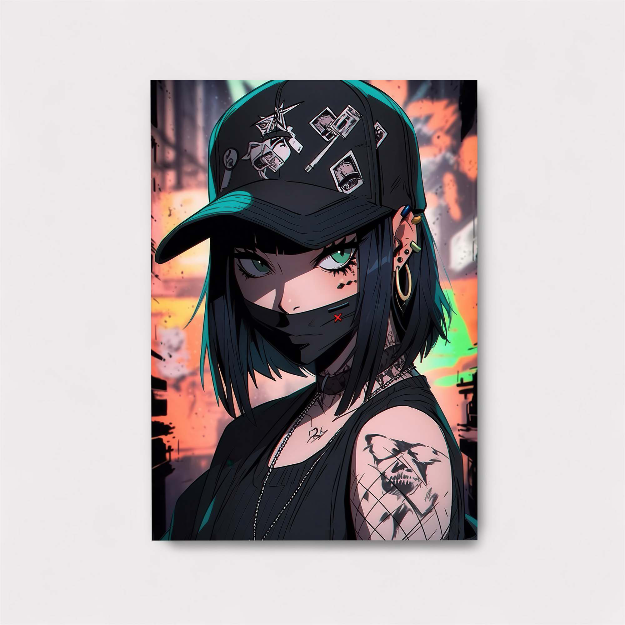 Cyber Rebel Safe Wall Magnetic / M