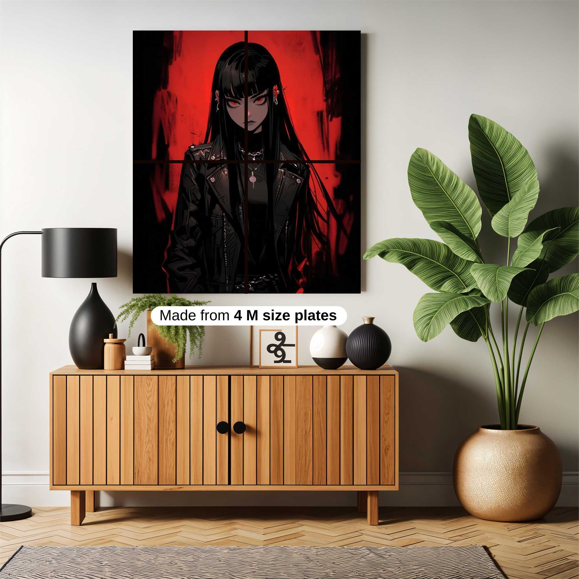 Gothic Eclipse Safe Wall Magnetic / M