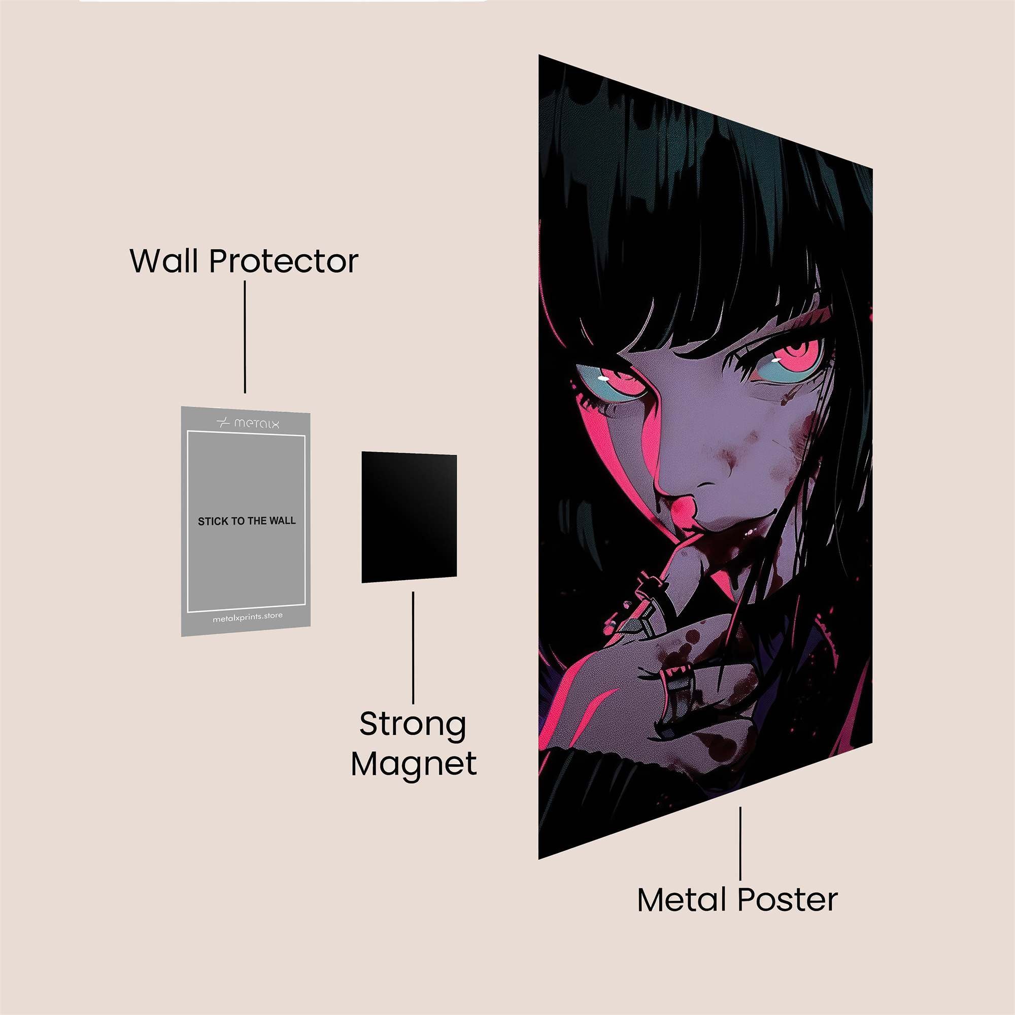 Gaze Enigmatic Safe Wall Magnetic / M